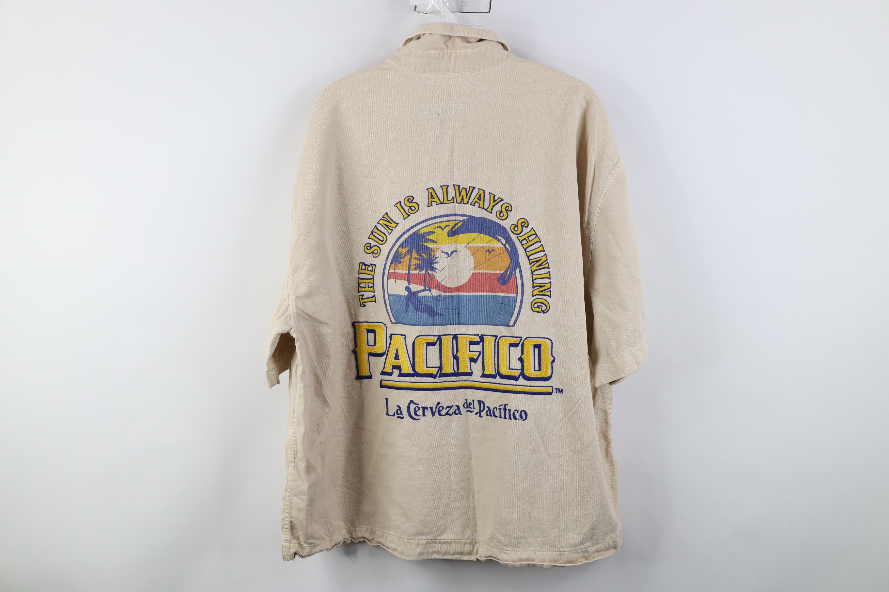 Abercrombie & Fitch Vintage Abercrombie & Fitch Beer Shia LaBeouf Button Shirt Size US XL / EU 56 / 4 - 13 Thumbnail