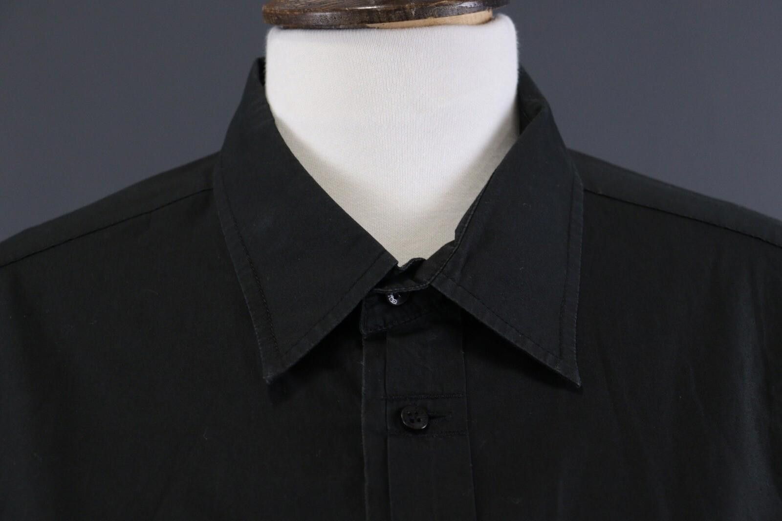 hannes roether Hannes Roether Black Loose Tunic Lagenlook Shirt Size L Size L / US 10 / IT 46 - 4 Thumbnail