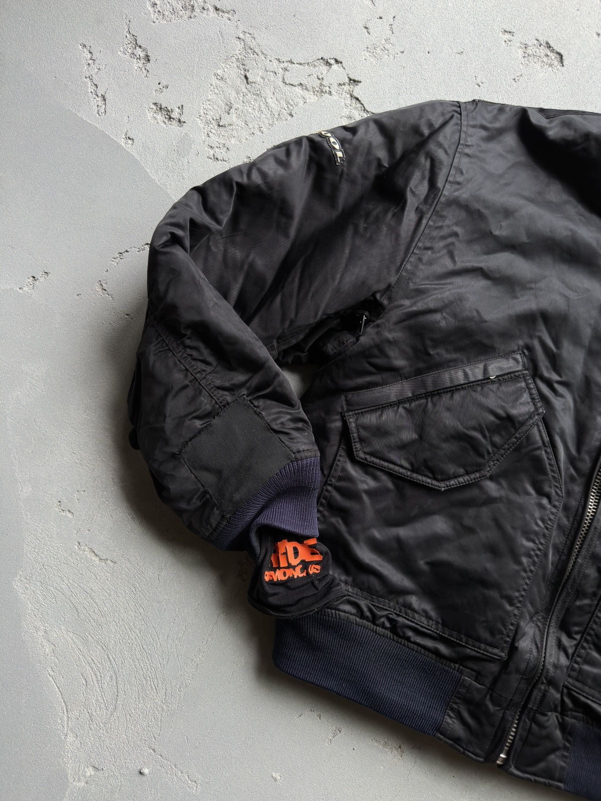 Japanese Brand Vintage MA1 y2k Bomber Jacket Size US M / EU 48-50 / 2 - 3 Thumbnail
