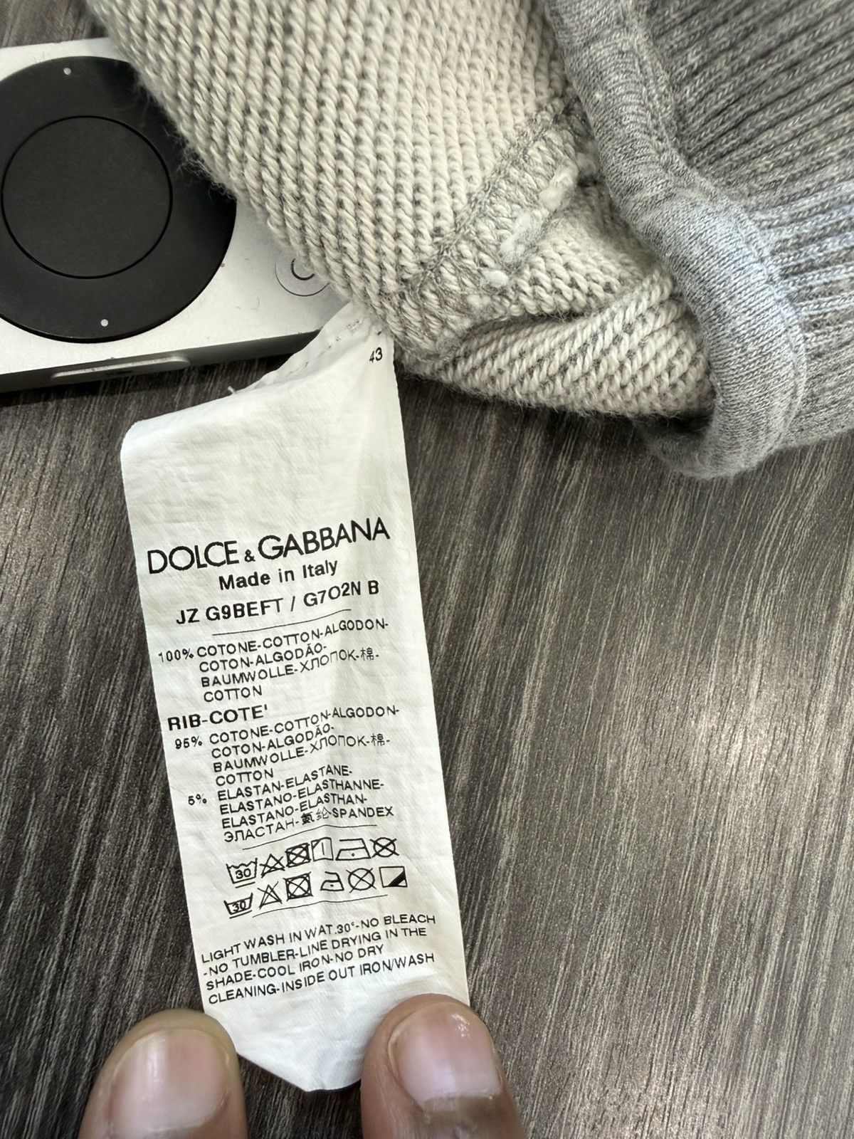 Dolce & Gabbana Dolce & Gabbana Size US L / EU 52-54 / 3 - 6 Thumbnail