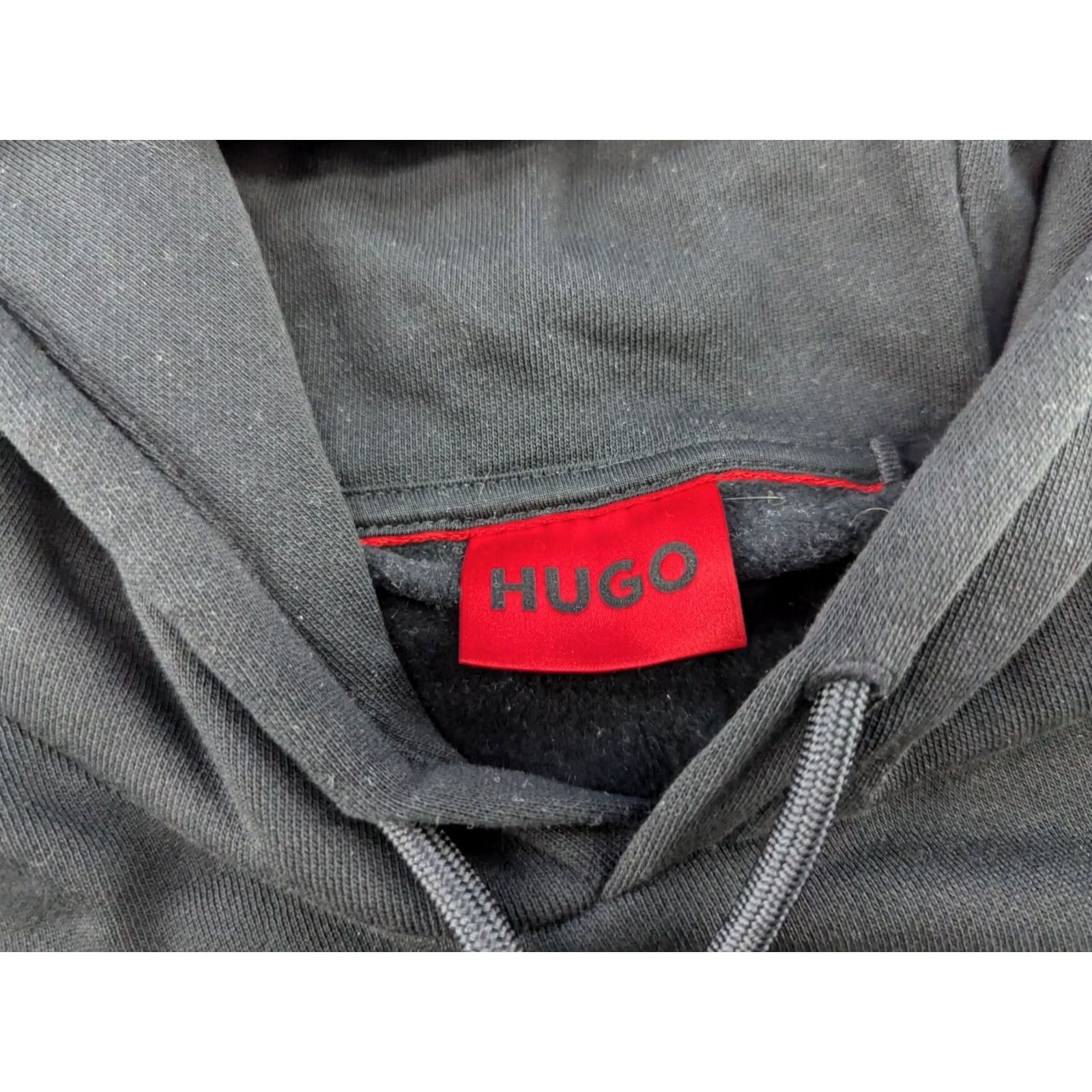 Hugo Boss HUGO BOSS Hoodie Mens XL Black Unity Sweatshirt Daltuno Smiley Pullover Hooded Crew Neck Sweatshirt Shirts Category: Hoodie Size US XL / EU 56 / 4 - 6 Thumbnail