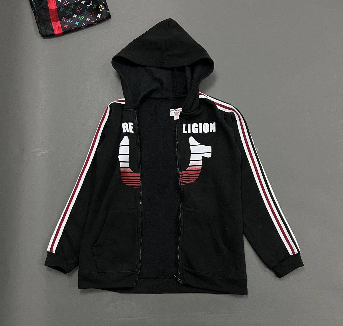 Designer × True Religion Y2K True Religion Zip Up Hoodie Size US S / EU 44-46 / 1 - 4 Thumbnail