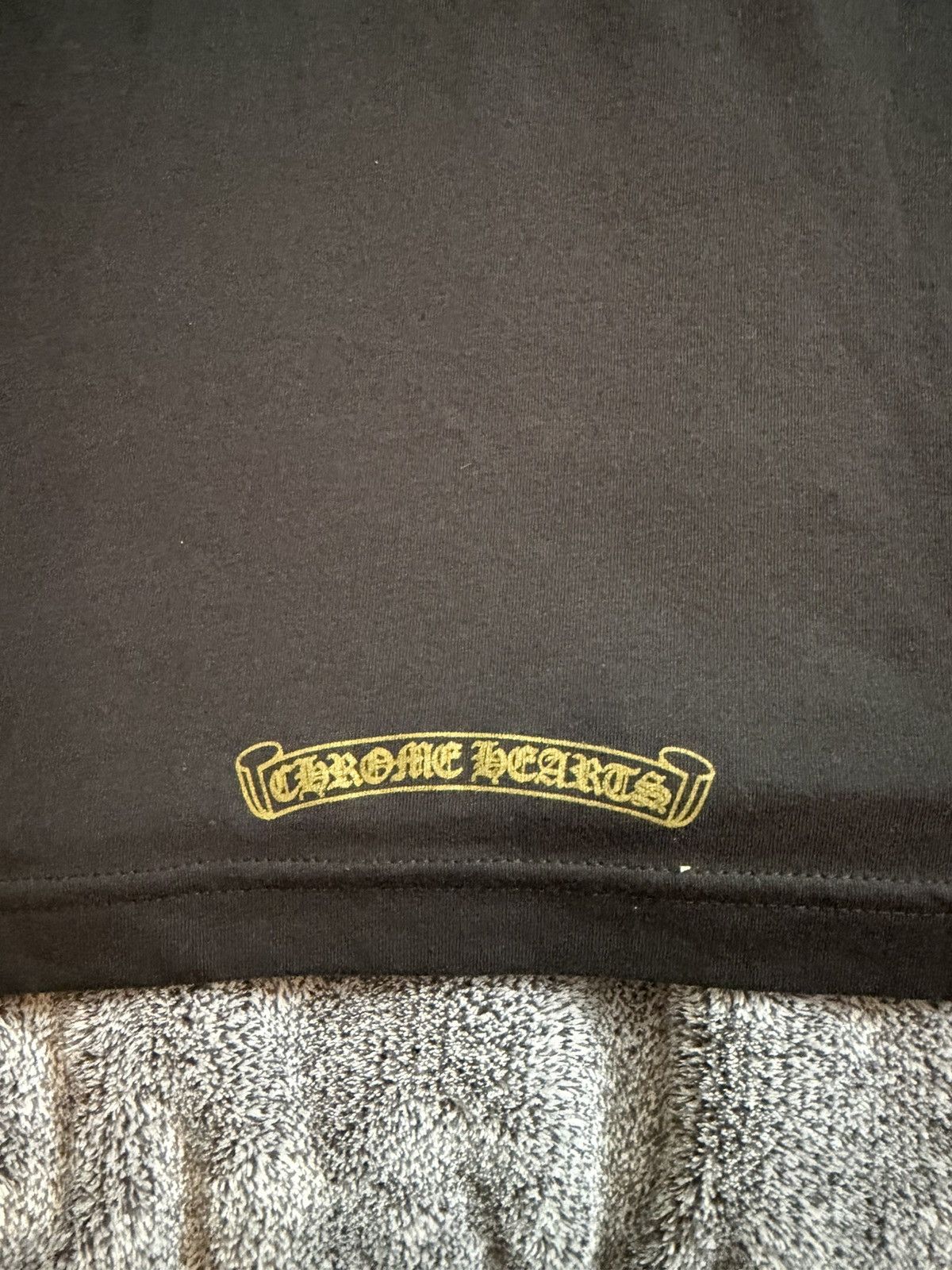 Chrome Hearts Chrome Hearts Neck Logo SS Pocket Crewneck Tee Black Size M Size US M / EU 48-50 / 2 - 7 Thumbnail