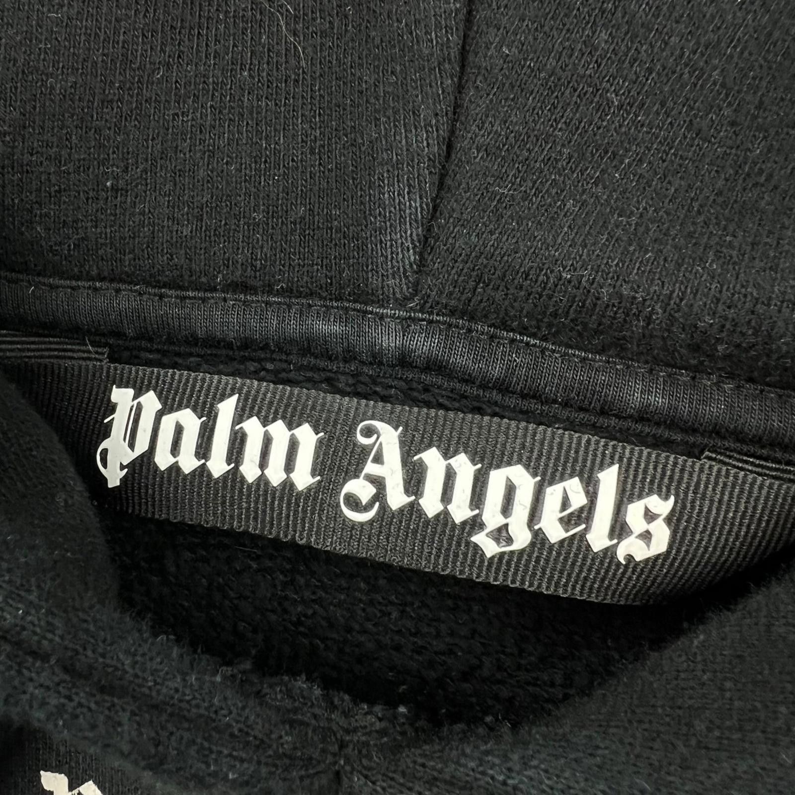 Palm Angels Palm Angels Black Spellout Hoodie Size US L / EU 52-54 / 3 - 5 Thumbnail