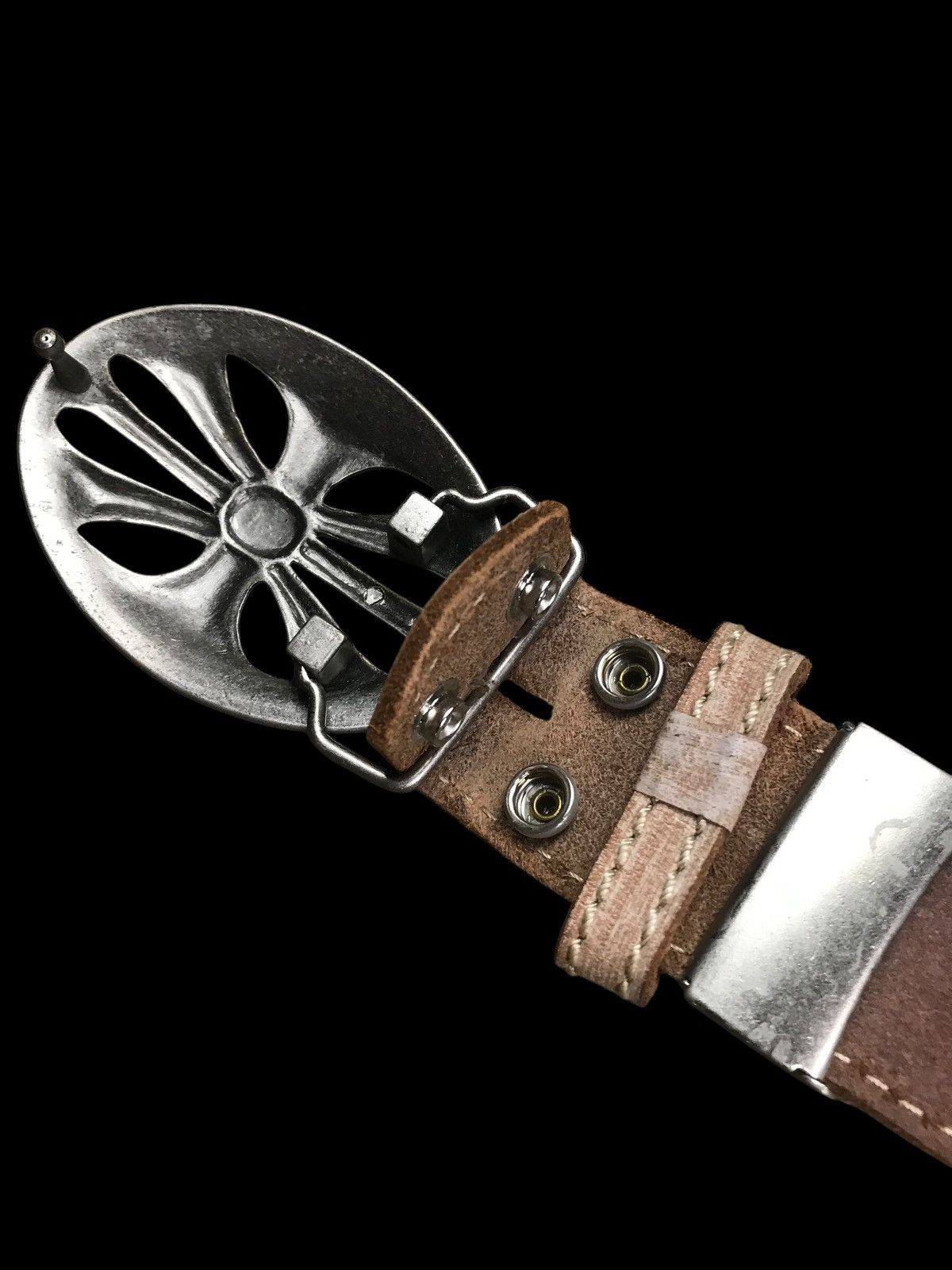 Edwin × Japanese Brand EDWIN CROSS LEATHER WAIST BELT INSPIRED CHROME HEARTS Size ONE SIZE - 11 Thumbnail