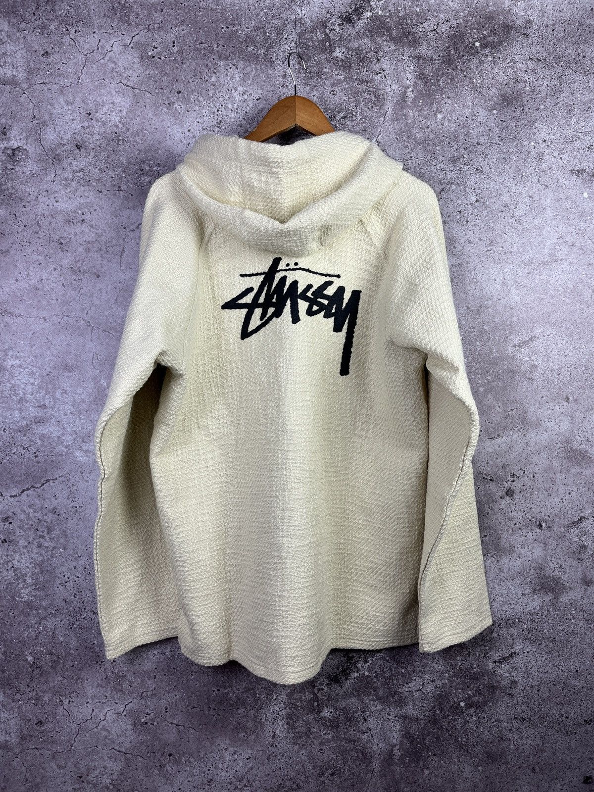 Nike × Stussy Nike x Stussy NRG Pullover Hoodie Natural SS22 Fossil Unisex Size US S / EU 44-46 / 1 - 2 Thumbnail