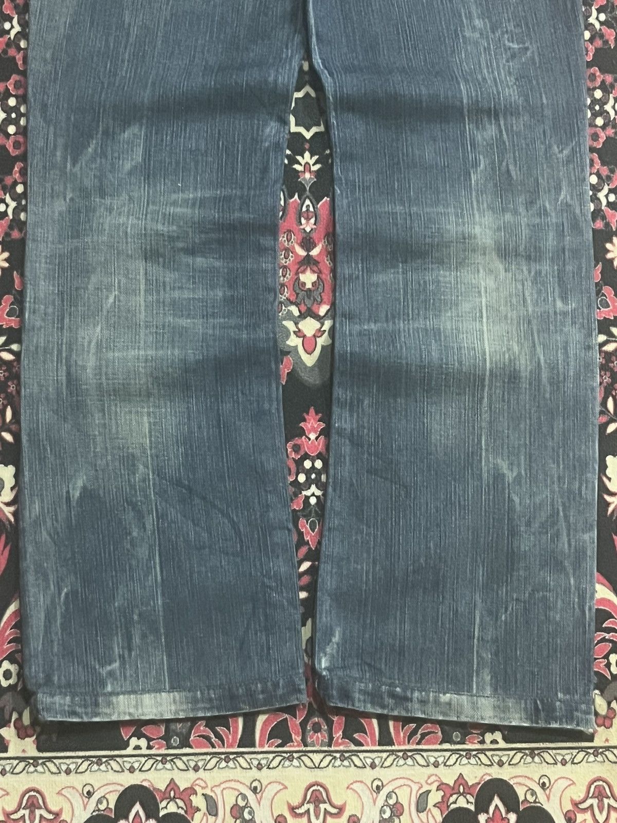 GAS Vintage GAS Blue Faded Washed Straight Leg Jeans Size US 32 / EU 48 - 12 Thumbnail