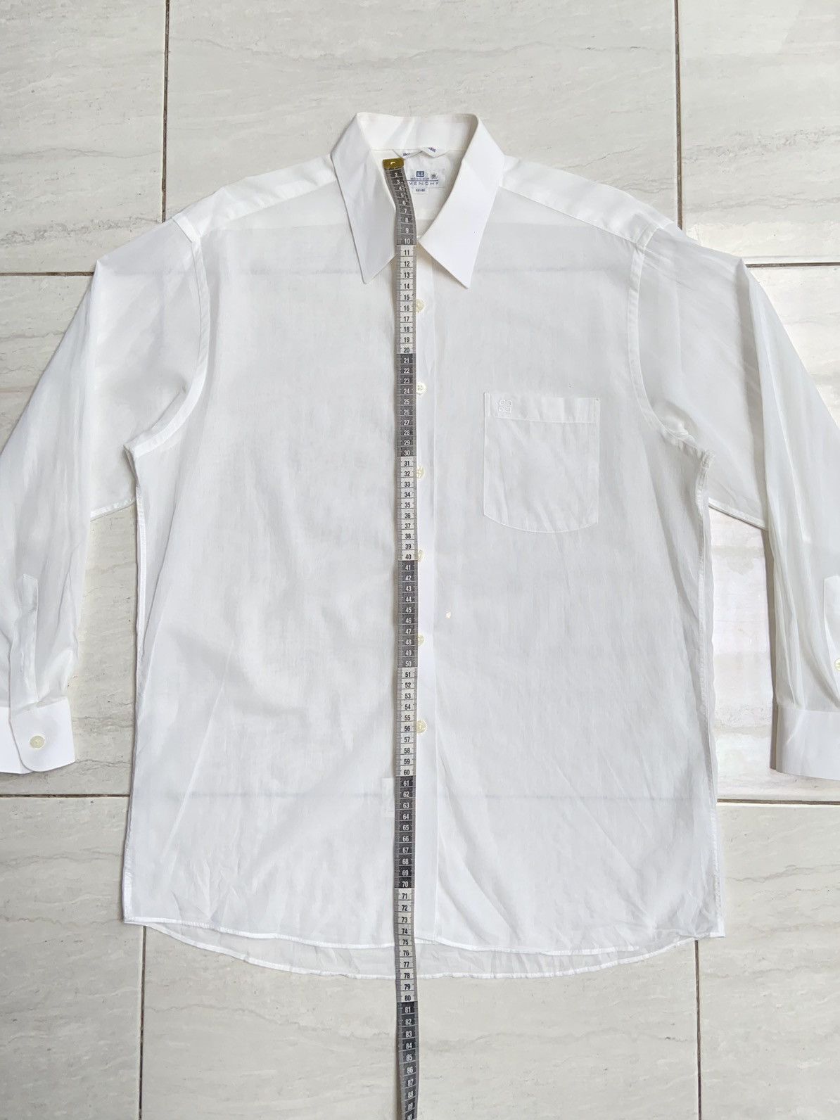 Givenchy GIVENCHY White Shirt Size US L / EU 52-54 / 3 - 2 Thumbnail