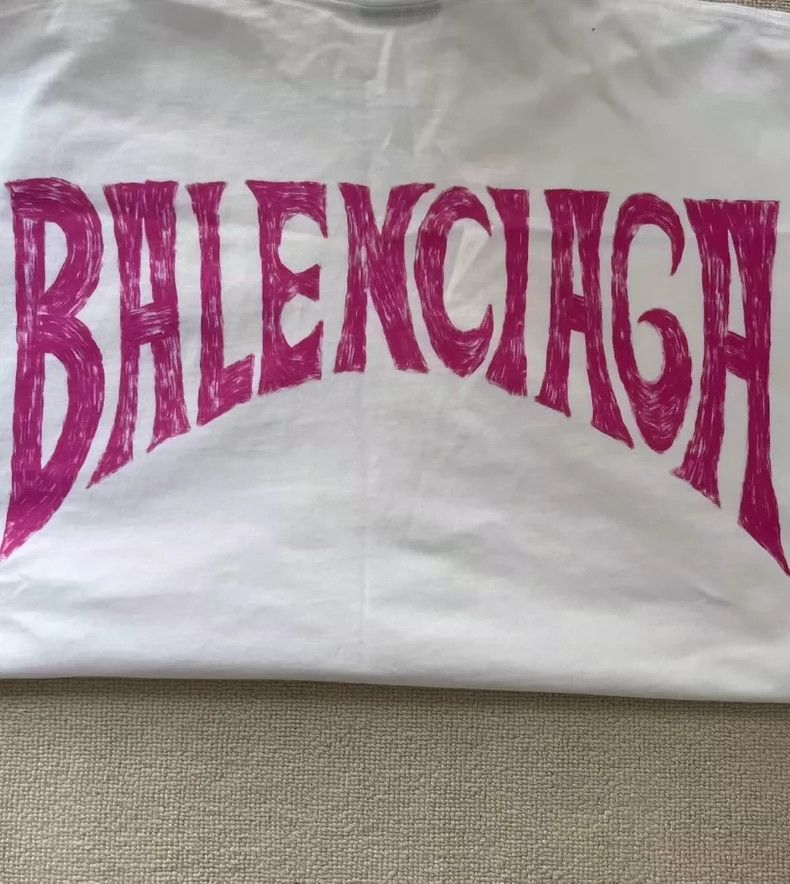 Balenciaga Balenciaga Logo Crew Neck Pullover Short Sleeve T-Shirt Size US S / EU 44-46 / 1 - 3 Thumbnail