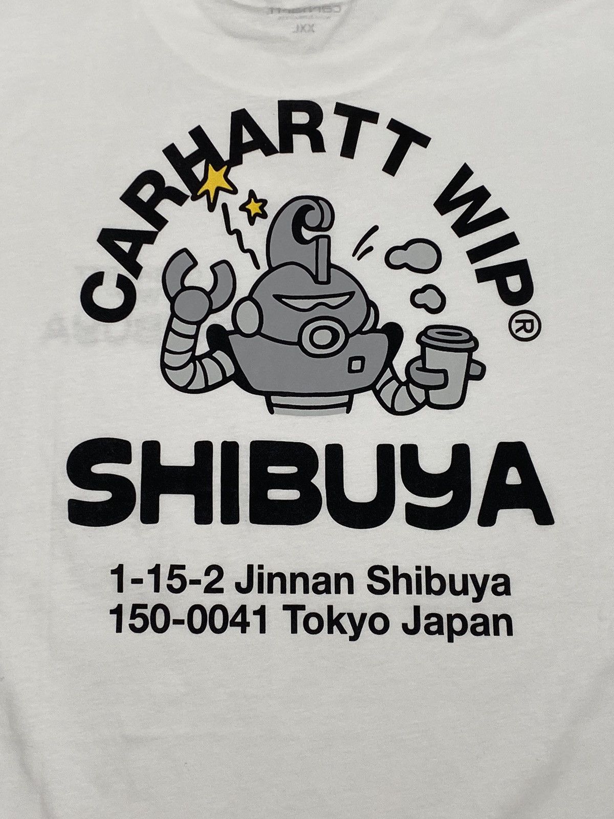 Carhartt Wip Carhartt Wip Open Store Shibuya T-shirt size XXL white new Size US XXL / EU 58 / 5 - 9 Thumbnail