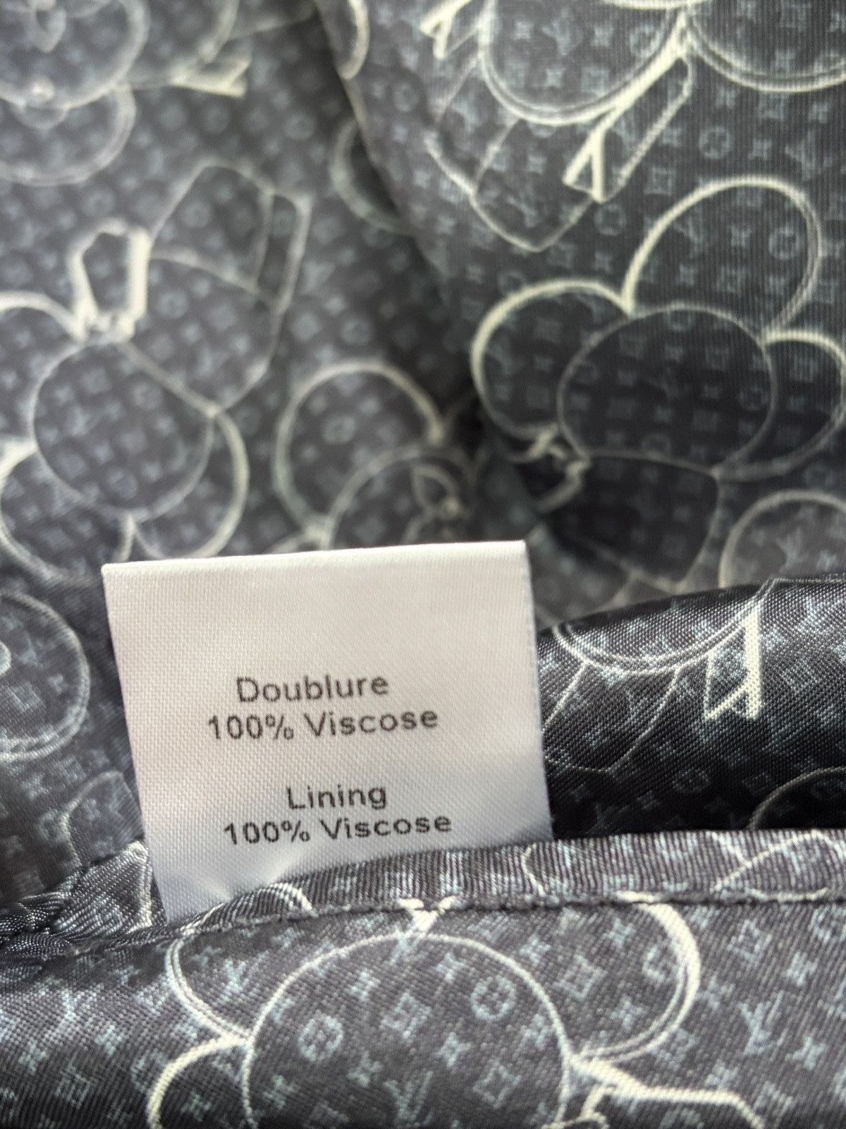 Louis Vuitton Louis Vuitton Uniforms Blazer Peak Lapel Monogram Lining 50 Size 40R - 9 Thumbnail