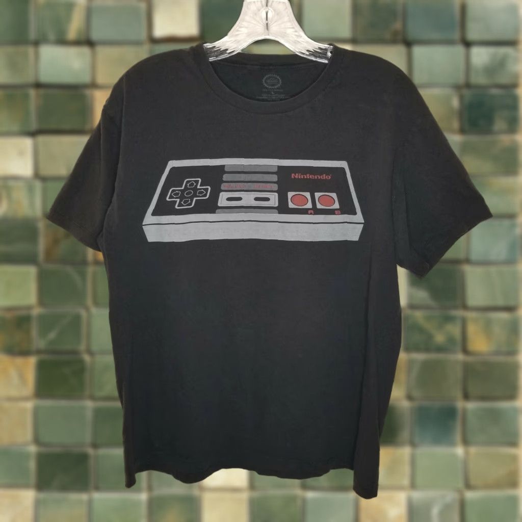 Nintendo Nintendo Shirt Mens Size L Black Graphic L Size US L / EU 52-54 / 3 - 1 Thumbnail