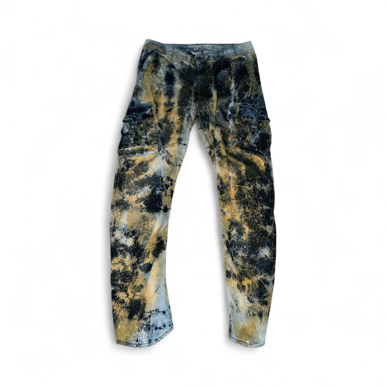 Robins Jeans RARE Robin Jeans Blue and yellow cargos Size US 38 / EU 54 - 2 Thumbnail
