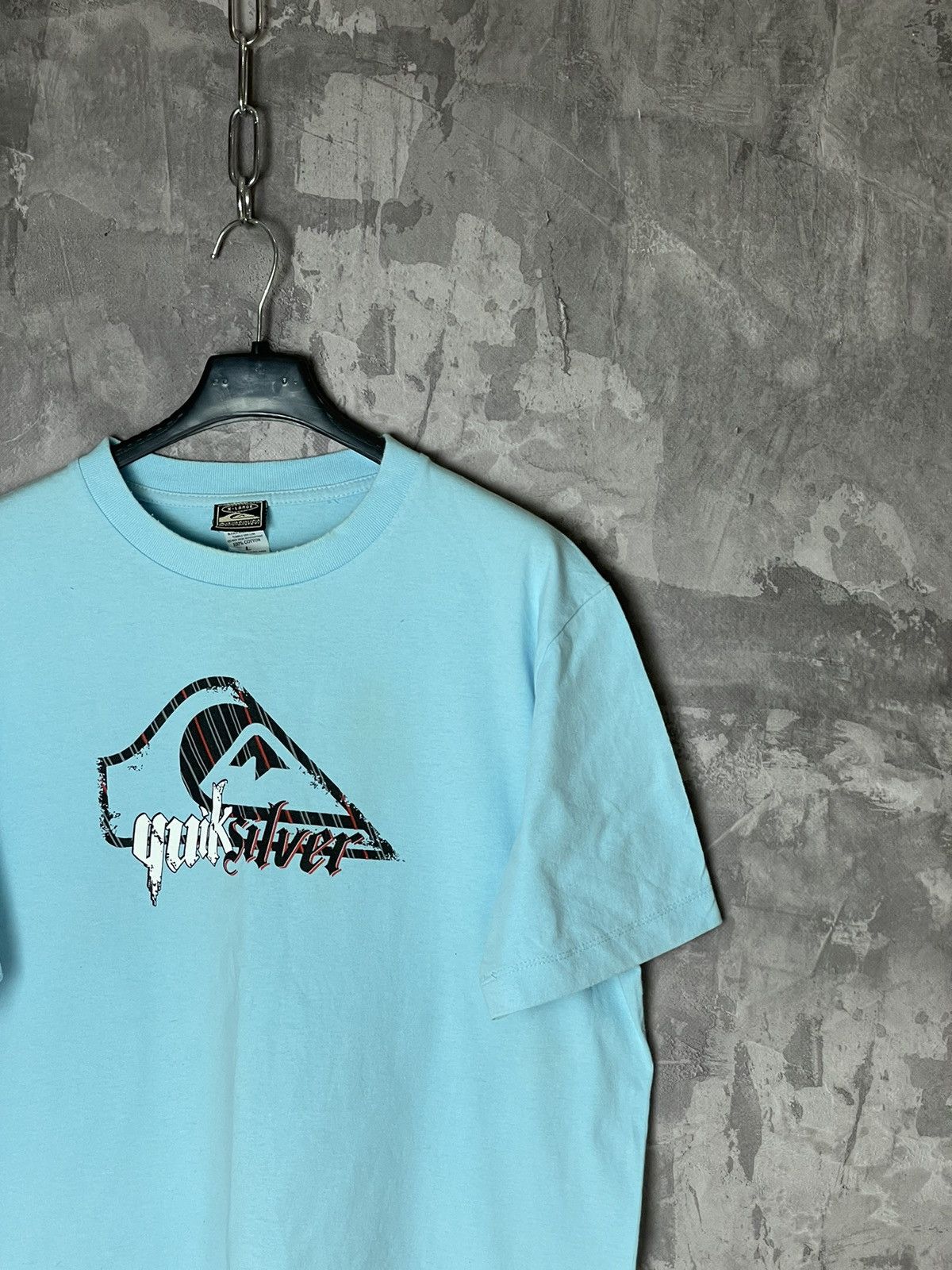Quiksilver Quicksilver USA T Shirt Big Logo Vintage Japanese Style Size US L / EU 52-54 / 3 - 5 Thumbnail
