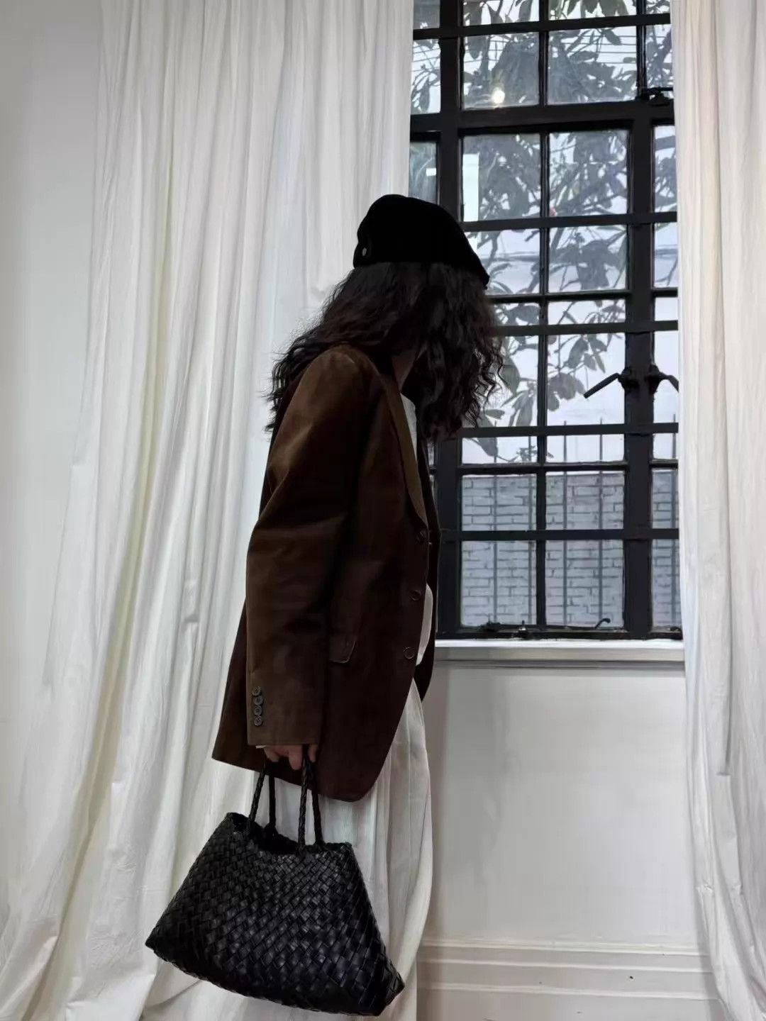 Yohji Yamamoto Yohji Yamamoto Brown Velvet Structured Blazer L Size L / US 10 / IT 46 - 6 Thumbnail