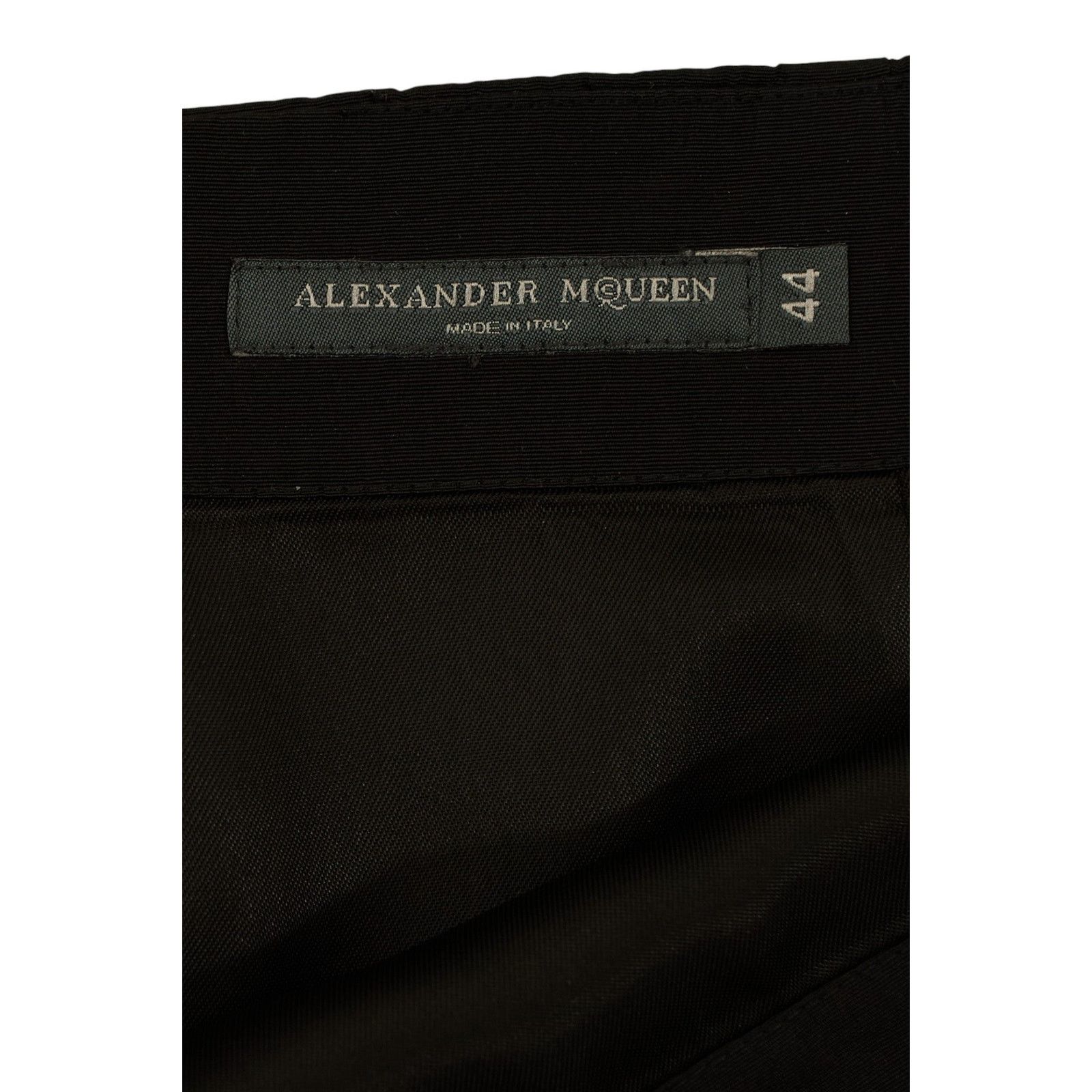 Alexander McQueen S/S 2004 Black Silk Skirt Size 30" / US 8 / IT 44 - 4 Thumbnail