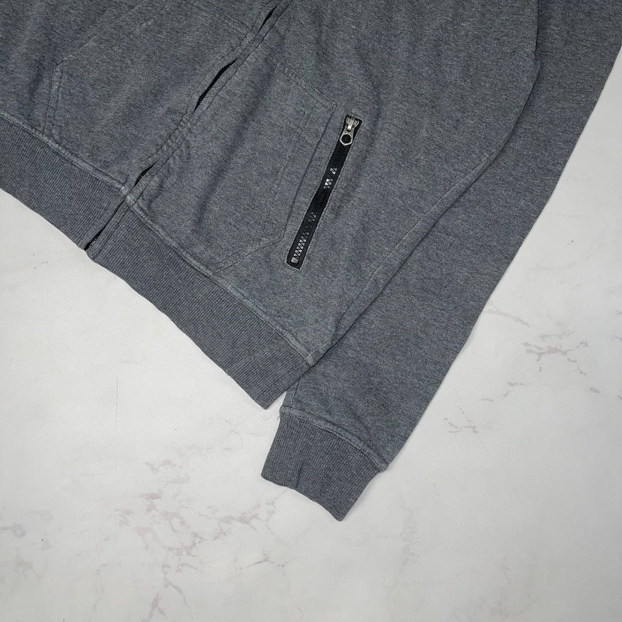 Fox Racing Fox Racind Vintage Y2K Zip Hoodie Streetwear Size S Gray Size US S / EU 44-46 / 1 - 11 Thumbnail