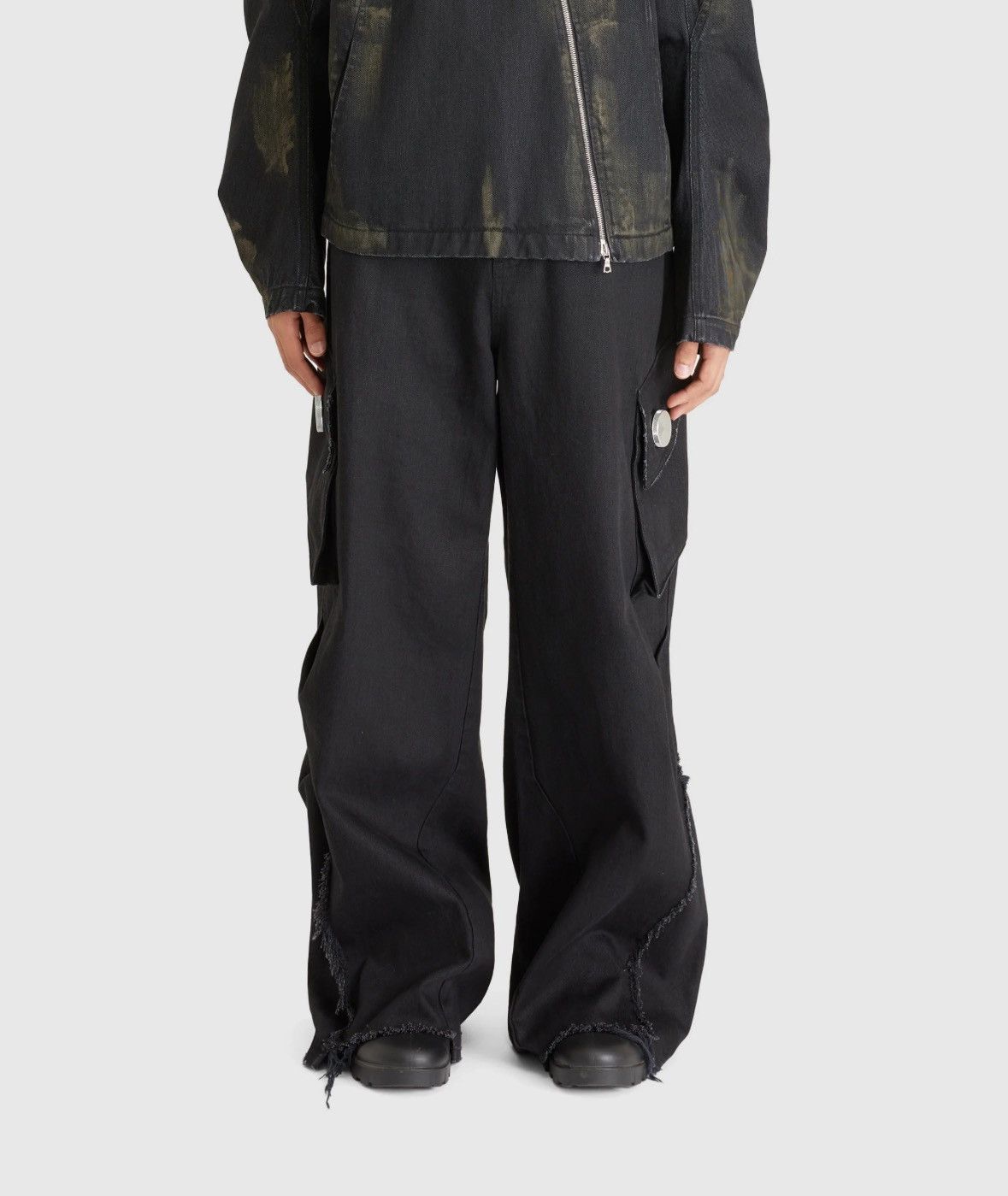 CMMAWEAR CMMAWEAR Men's Gaia Denim Mud Trousers Size US 34 / EU 50 - 12 Thumbnail