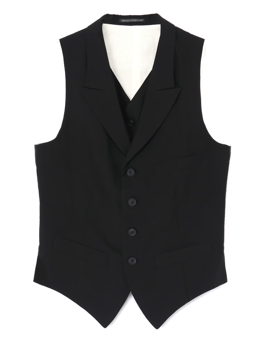 Yohji Yamamoto Yohji Yamamoto Pour Homme - FRONT DOUBLE VEST Size US L / EU 52-54 / 3 - 10 Thumbnail