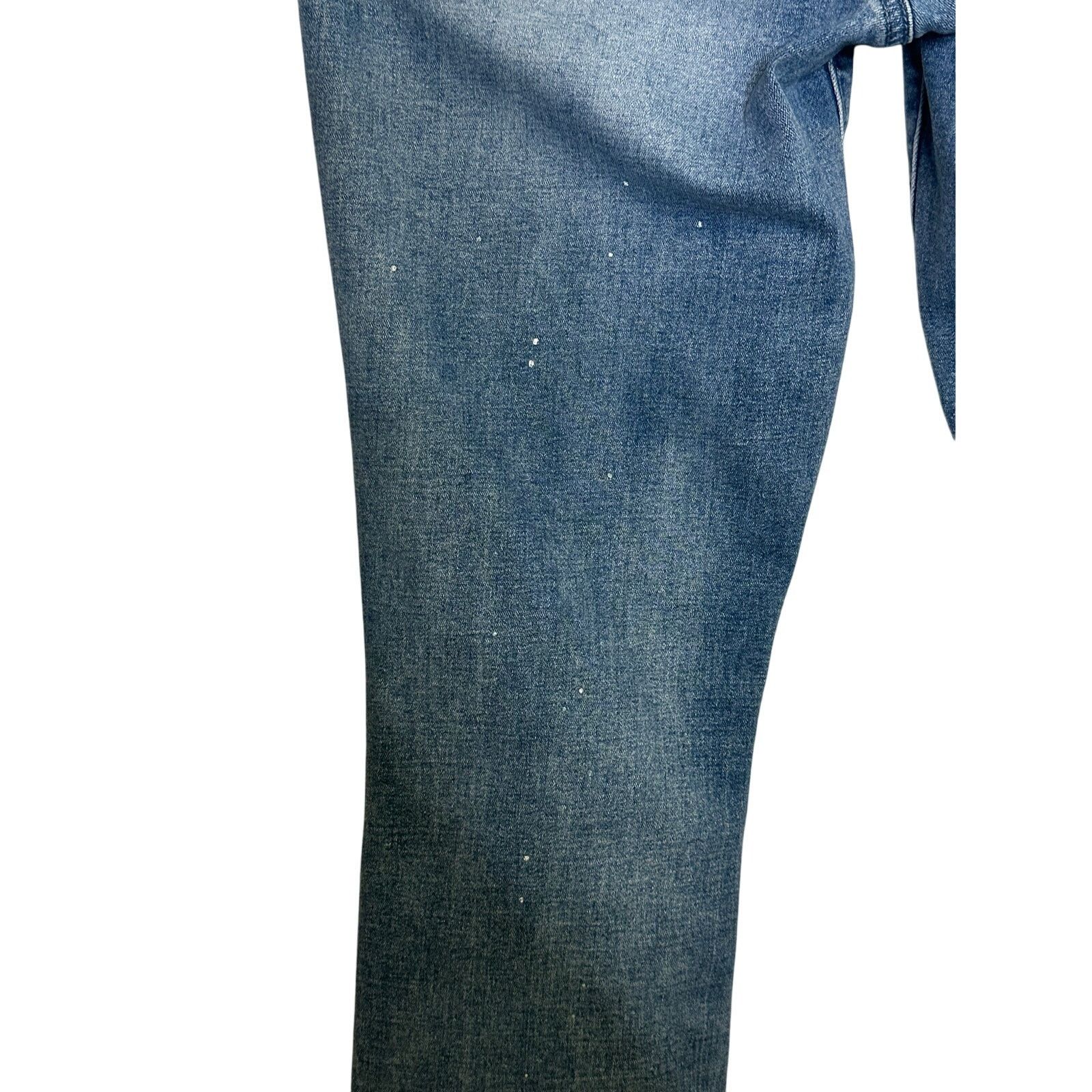 Pacsun Pacsun light splatter stacked ripped skinny jeans size 30 Size US 30 / EU 46 - 9 Thumbnail