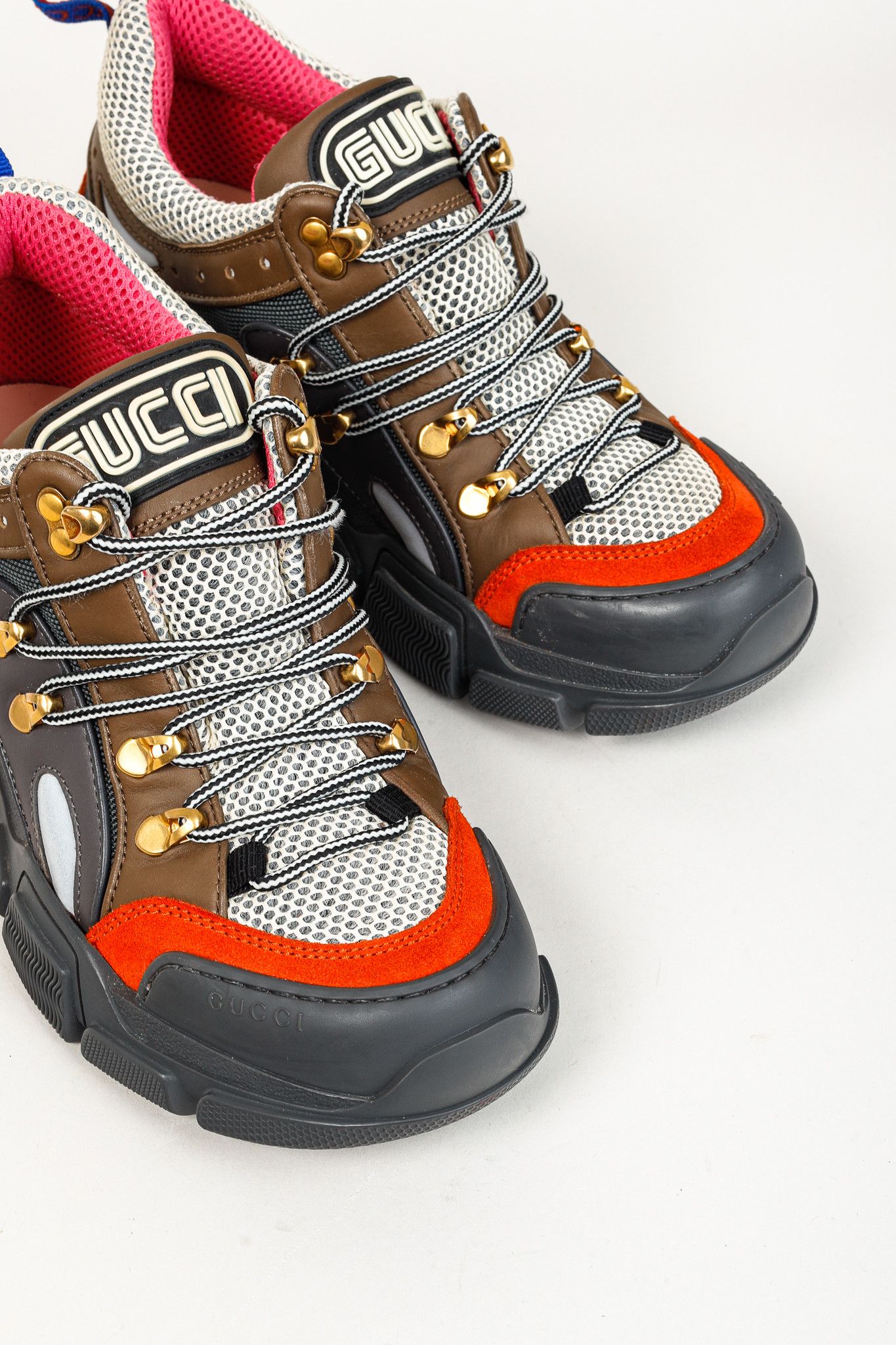 Gucci Gucci Women's Flashtrek Hiking Sneakers Size US 7.5 / IT 37.5 - 6 Thumbnail