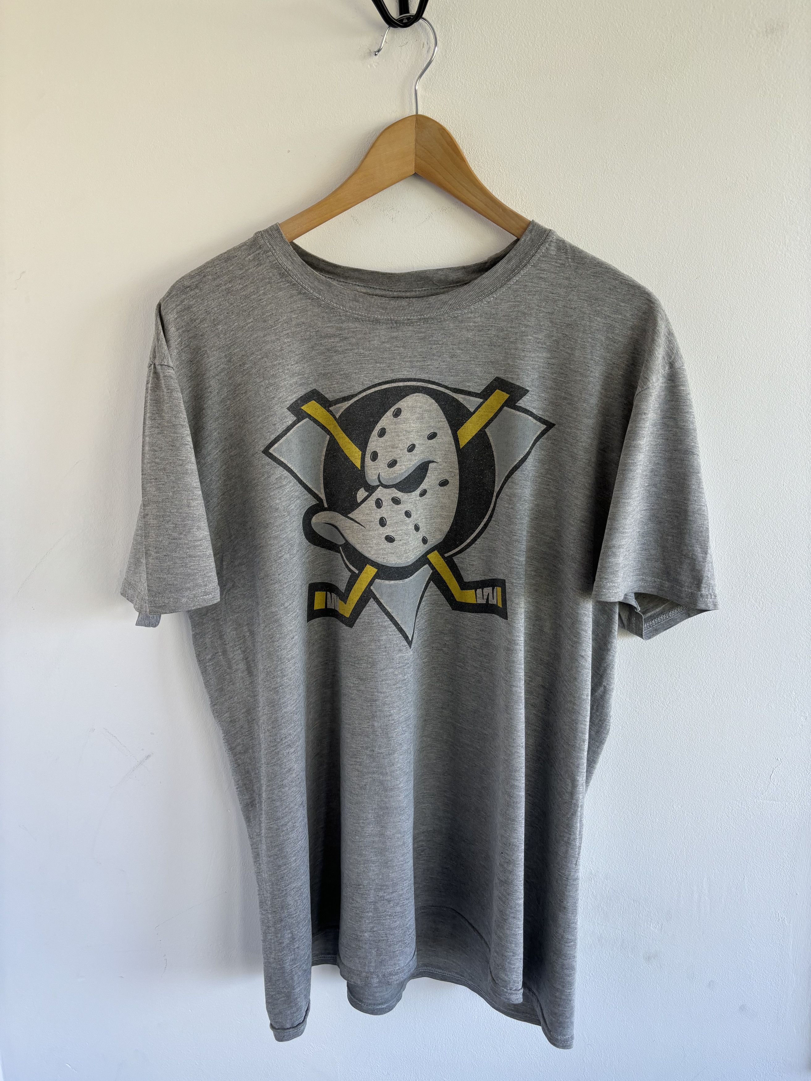 NHL NHL Mighty Ducks Logo Tee Size US XL / EU 56 / 4 - 1 Thumbnail