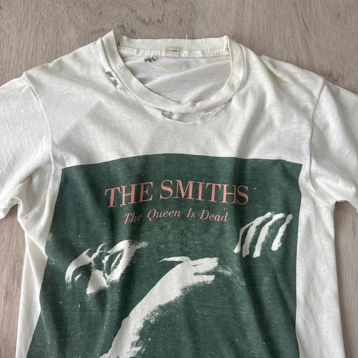 The Smiths The Smiths The Queen Is Dead Vintage 1986 Original T-Shirt Size US S / EU 44-46 / 1 - 4 Thumbnail