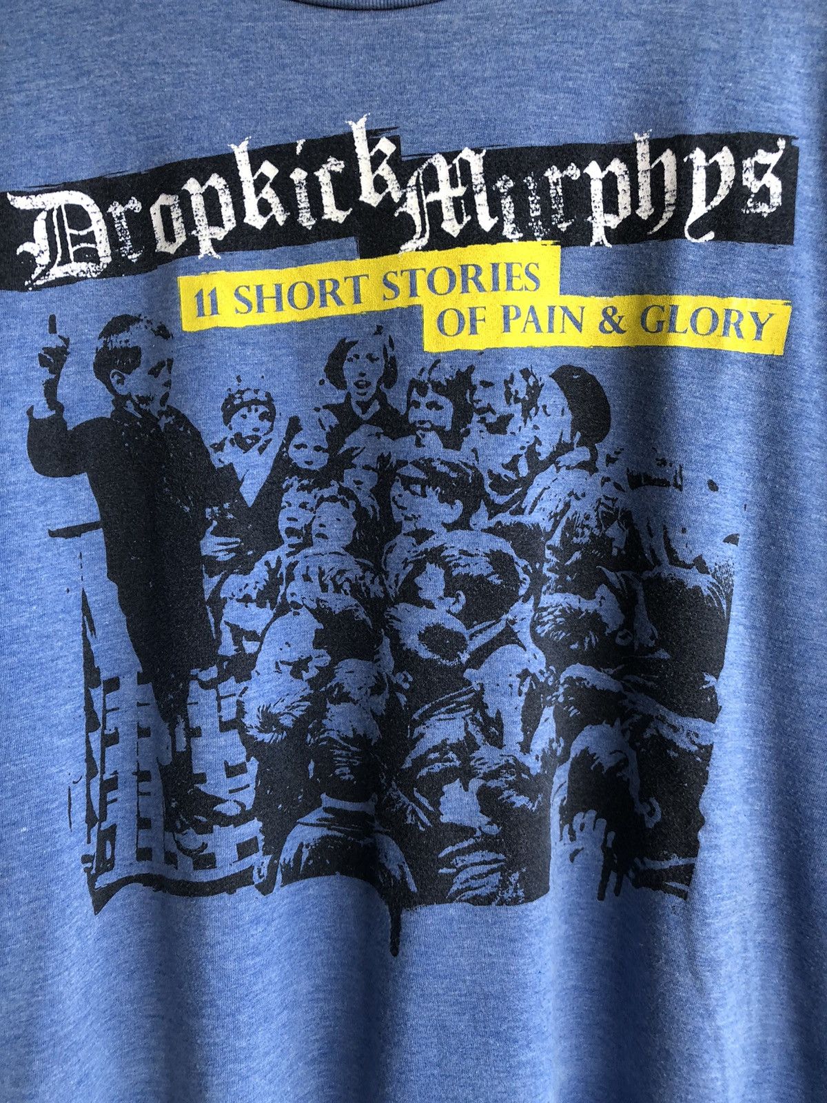 Band Tees × Japanese Brand Dropkick Murphys 11 Short Stories Of Pain&Glory Tour Tee Size US L / EU 52-54 / 3 - 5 Thumbnail