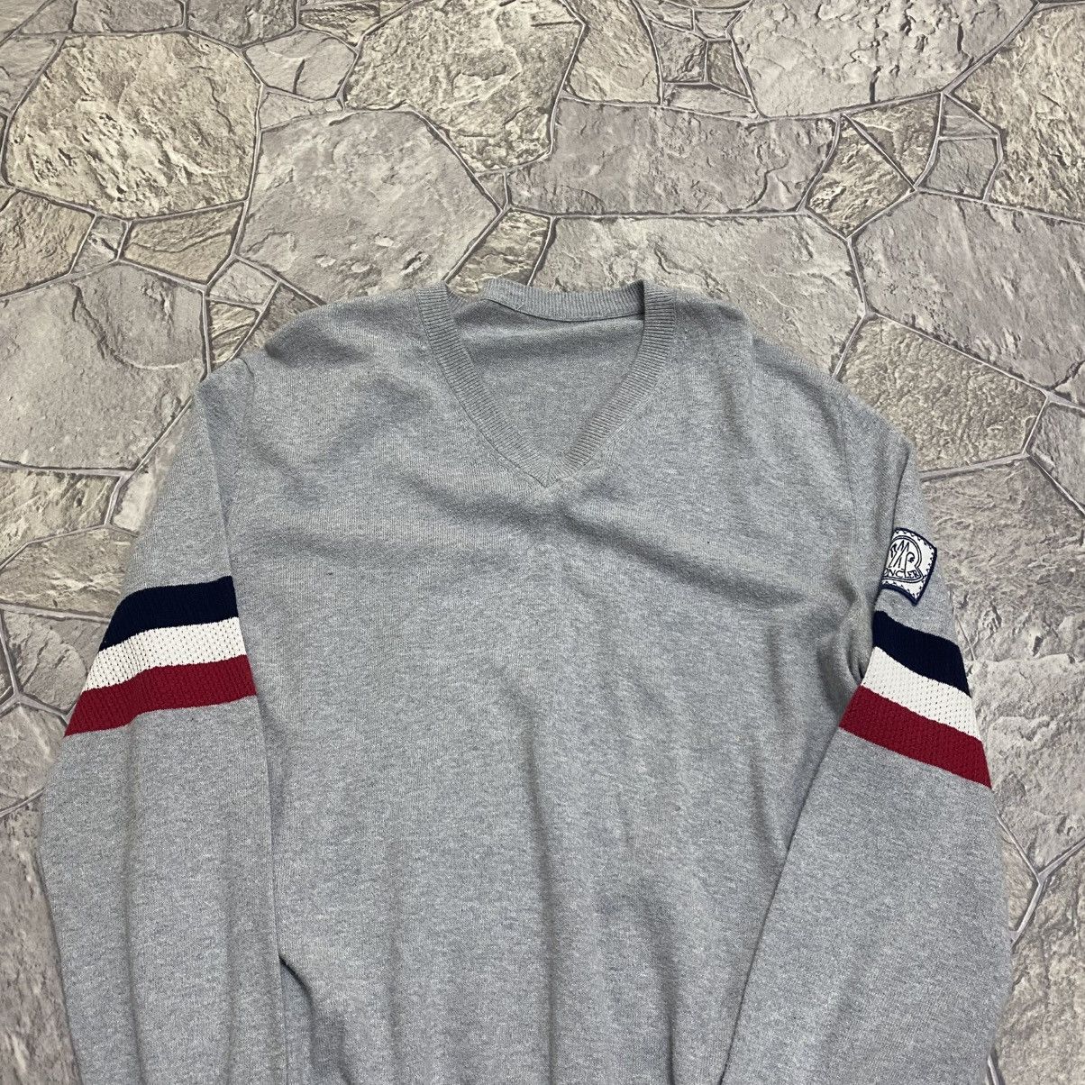 Moncler Moncler Sweater Cardigan Grey Size US XL / EU 56 / 4 - 4 Thumbnail