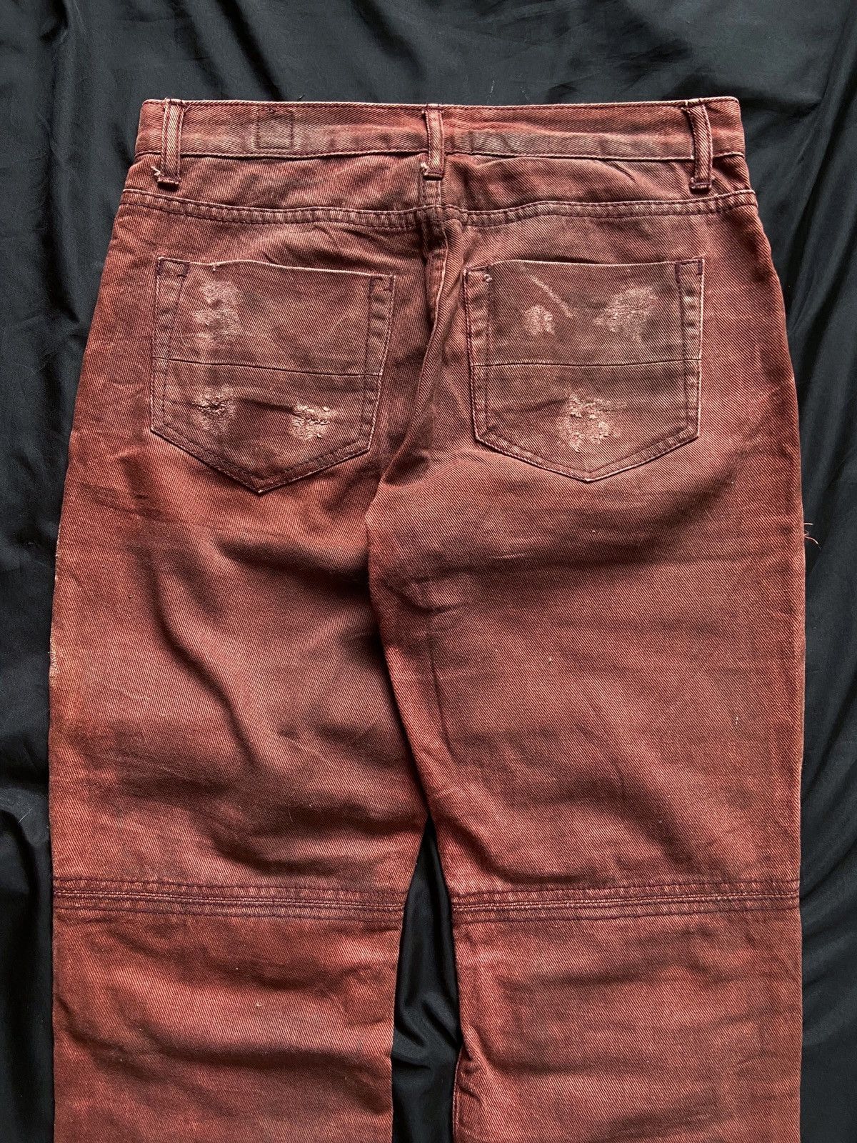 semanticdesign SEMANTIC DESIGN DISTRESSED PUNK DENIM Size US 30 / EU 46 - 16 Thumbnail