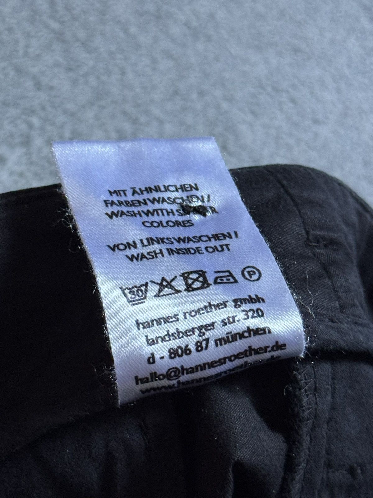 hannes roether Hannes Roether XS pants trousers casual chinos avantgarde Size 24" / US 00 / IT 34 - 11 Thumbnail