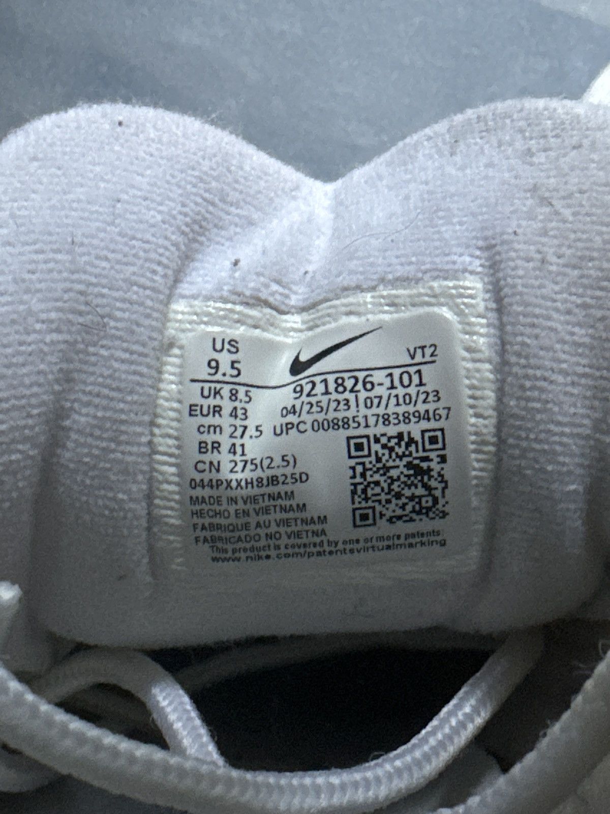 Nike Nike Air Max 97 “White” Size US 9.5 / EU 42-43 - 6 Thumbnail