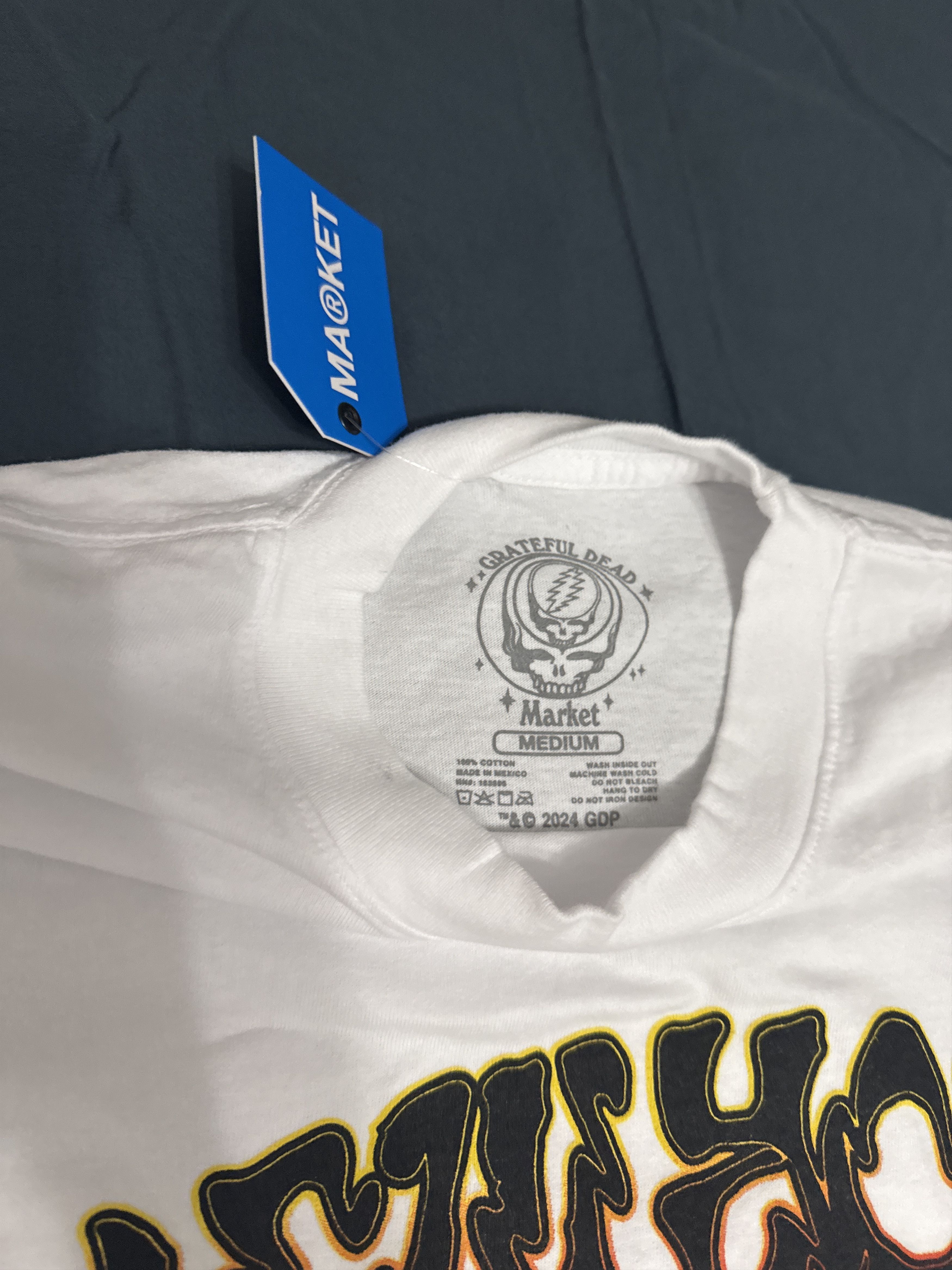 Grateful Dead × Market Market X Dead Jerry Bear New York pop-up T-shirt Size US M / EU 48-50 / 2 - 3 Thumbnail