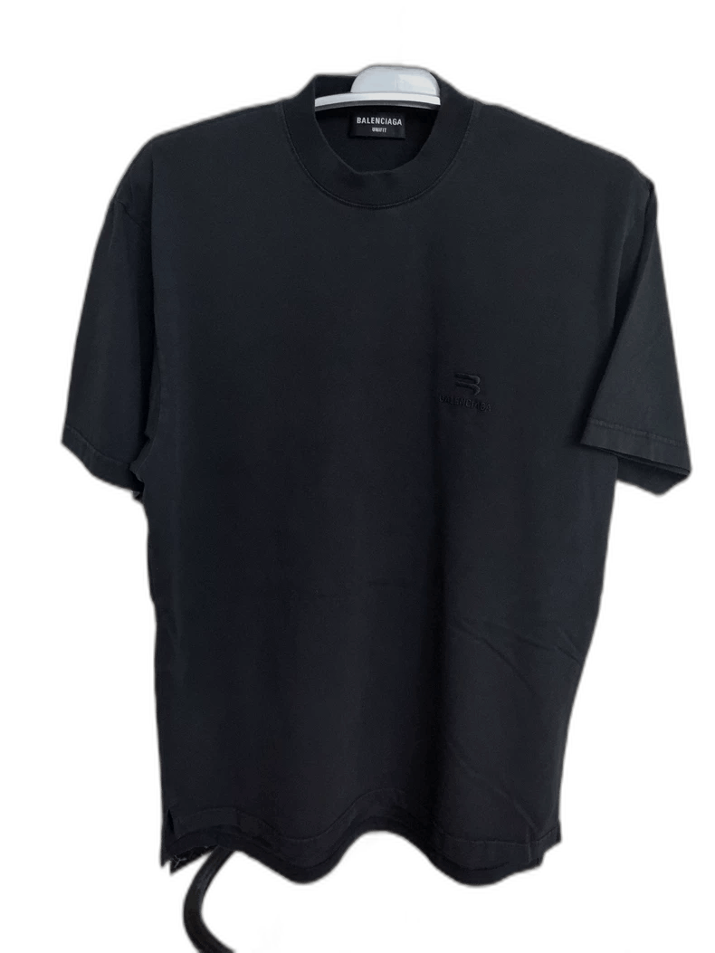 BALENCIAGA｜ (764235 TRVK1 1041) Balenciaga BALENCIAGA Men T-Shirts 764235 TRVK1 1041 Black