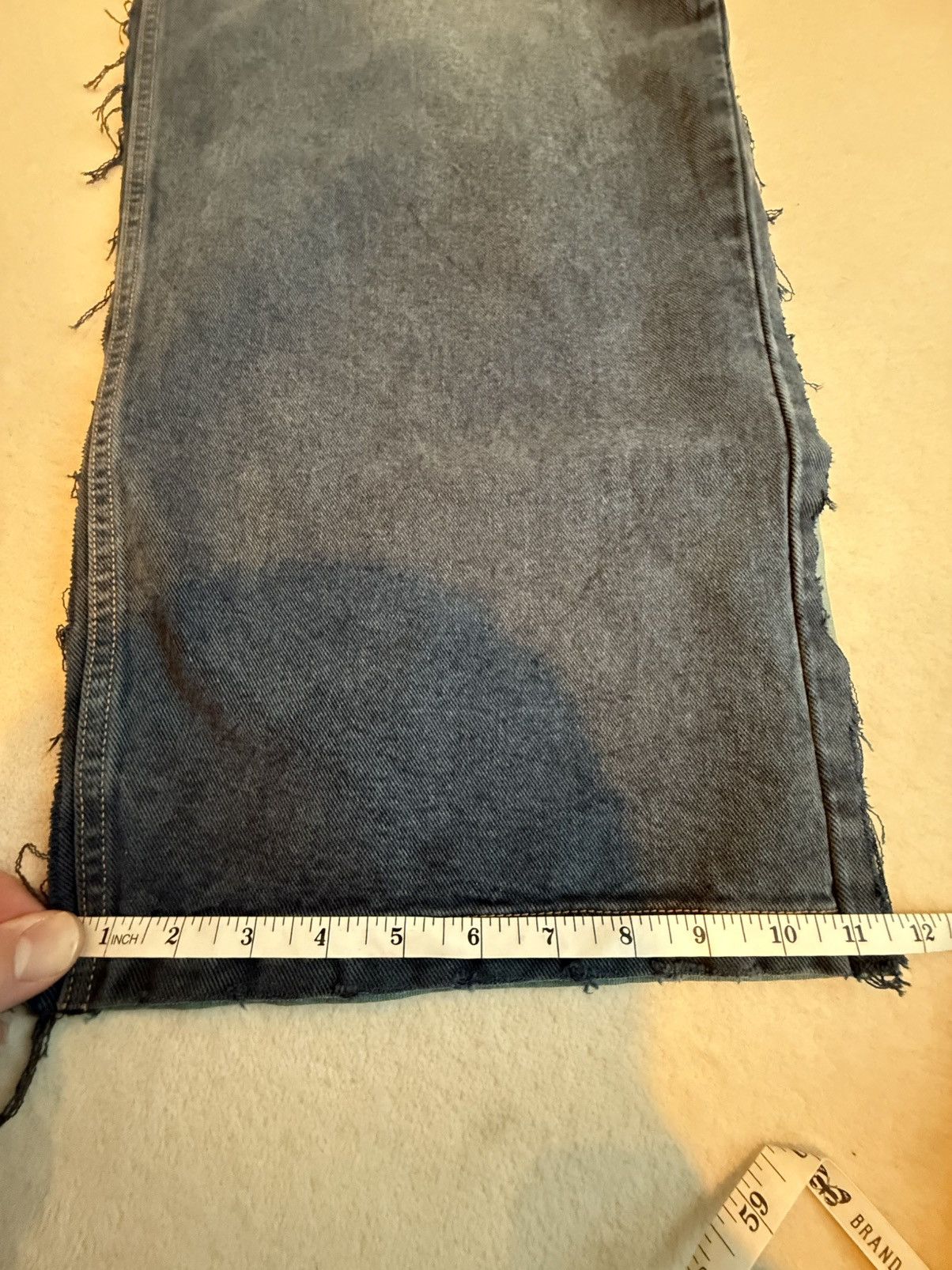 Balenciaga SS23 Balenciaga mud show hybrid baggy jeans joggers sweats Size US 32 / EU 48 - 10 Thumbnail