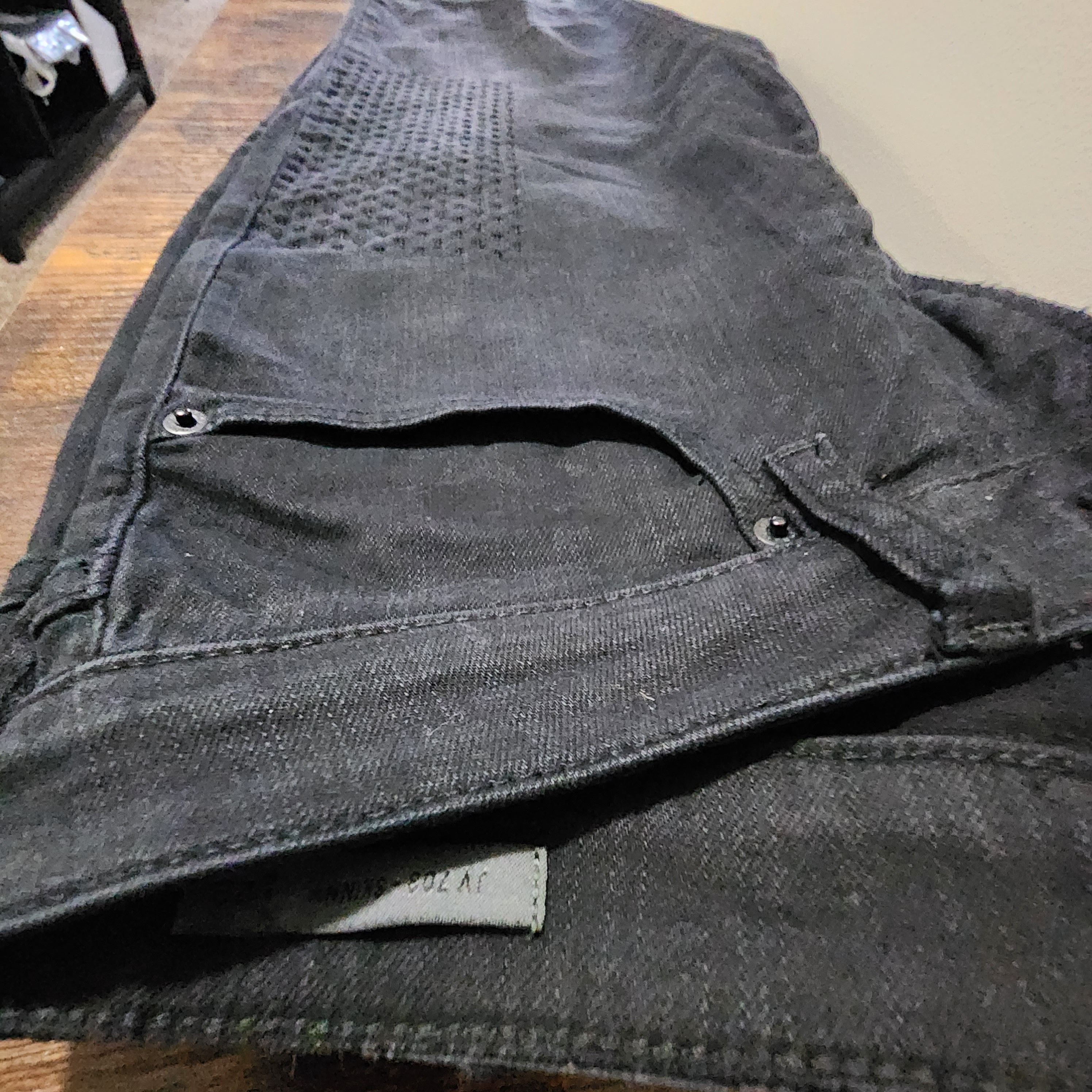 John Varvatos John Varvatos Black Slim Jeans Sashiko Pocket Detail Denim Size US 28 / EU 44 - 9 Thumbnail