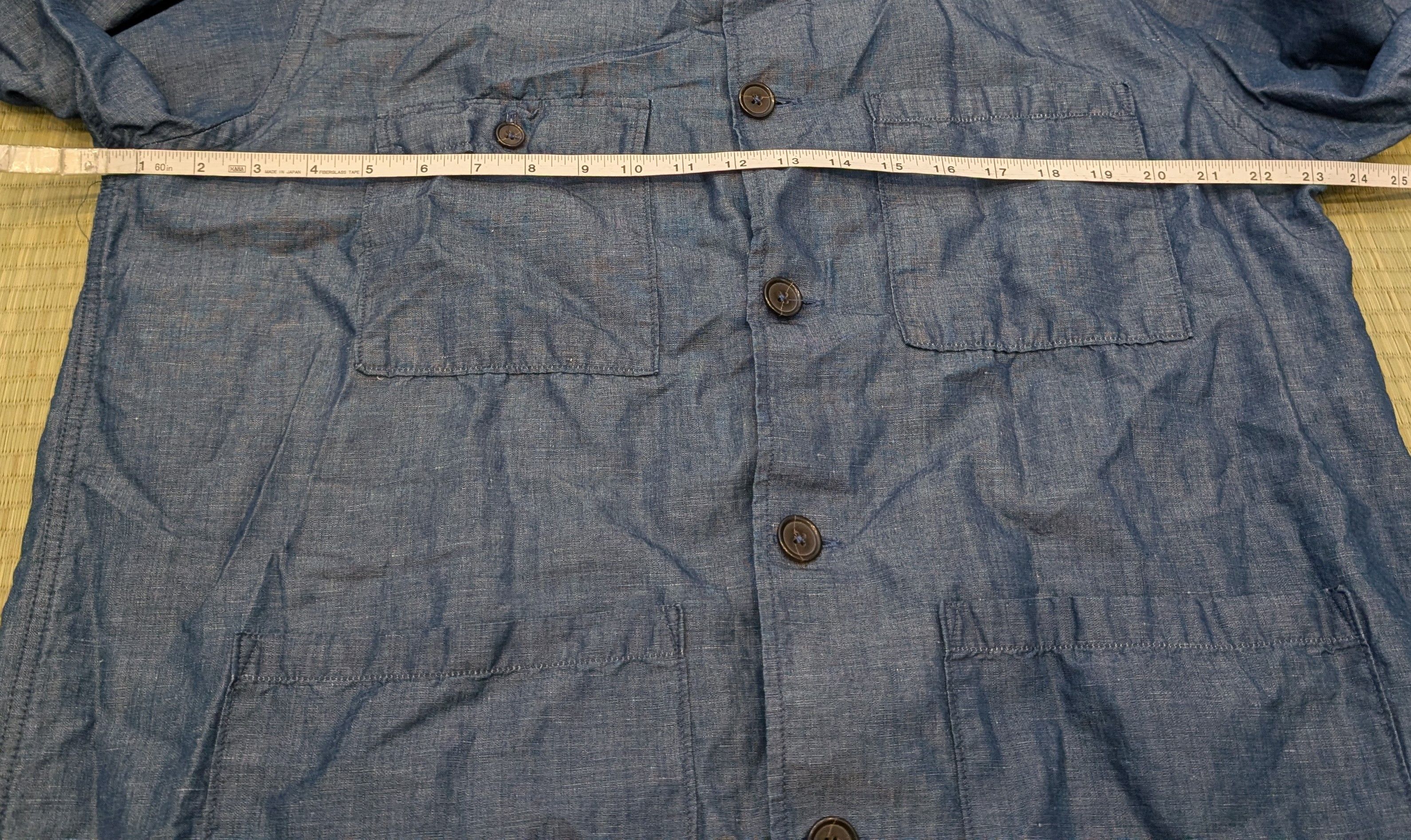 Universal Works Universal Works Linen Cotton Lightweight Dockside Jacket Size US L / EU 52-54 / 3 - 5 Thumbnail