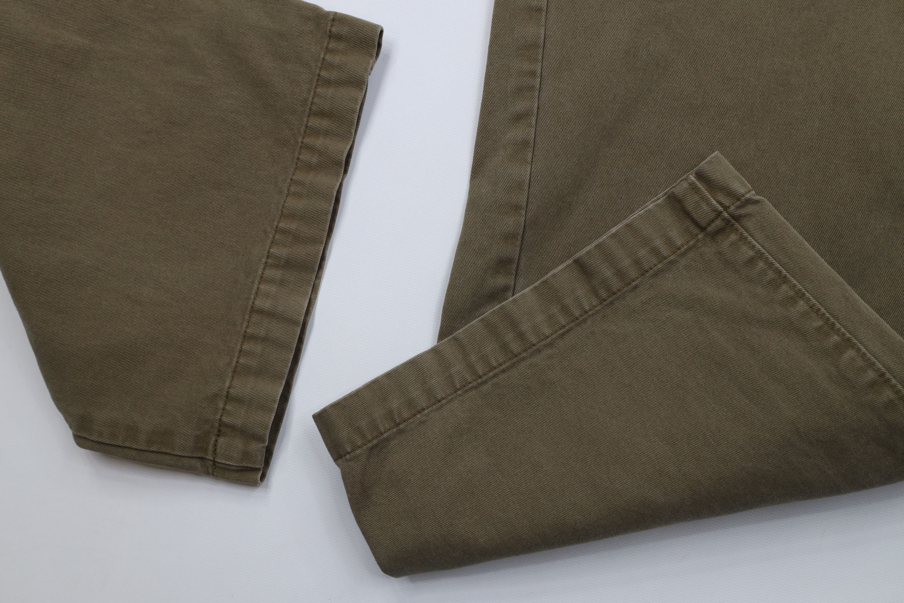 Cabelas Vintage Cabelas Relaxed Fit Wide Leg Pants Breen Cotton Size US 40 / EU 56 - 6 Thumbnail