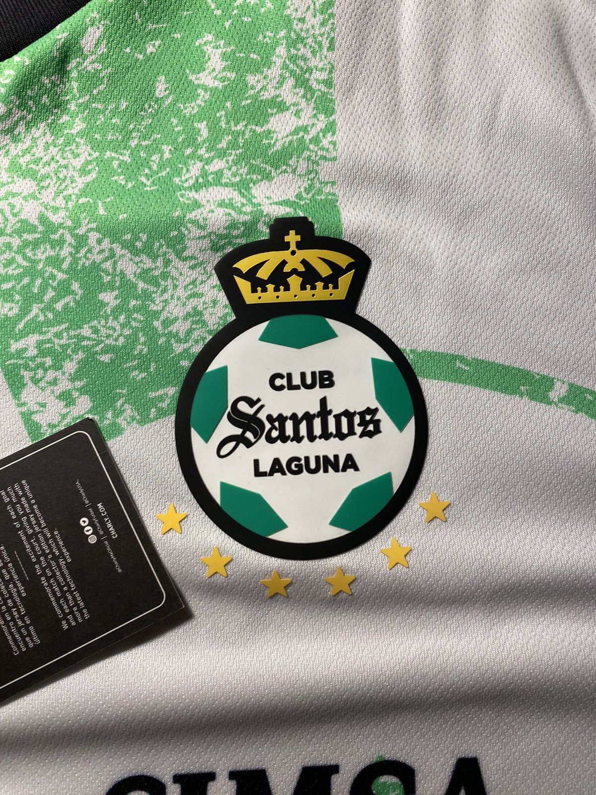 Other BNWT Special Edition LS Santos Laguna football shirt Size US XXL / EU 58 / 5 - 8 Thumbnail
