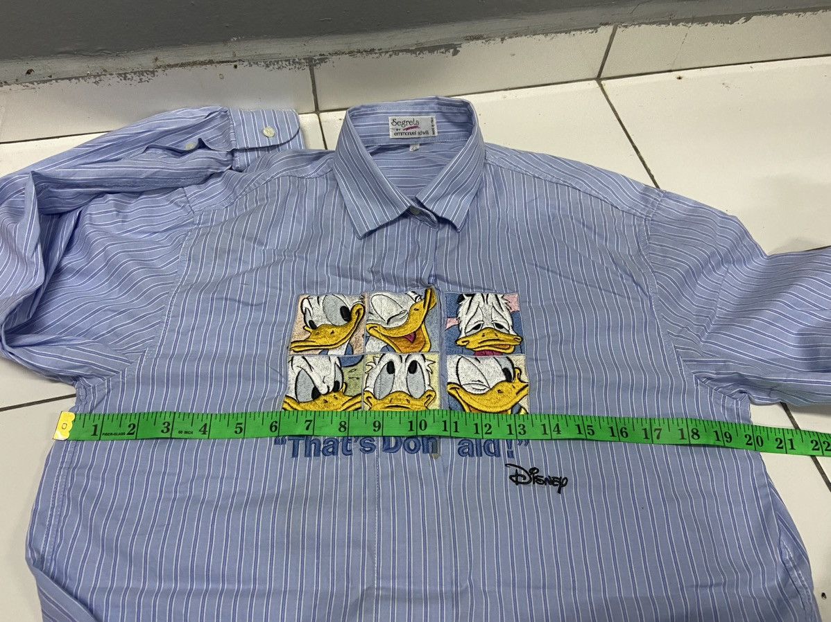 Vintage SEGRETA BY EMMANUEL SCHIVILI DONALD DUCK BUTTON UP SHIRT Size US XS / EU 42 / 0 - 10 Thumbnail