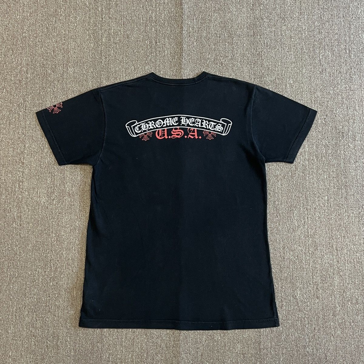Chrome Hearts × Luxury × Vintage Chrome Hearts Rolls USA Logo 