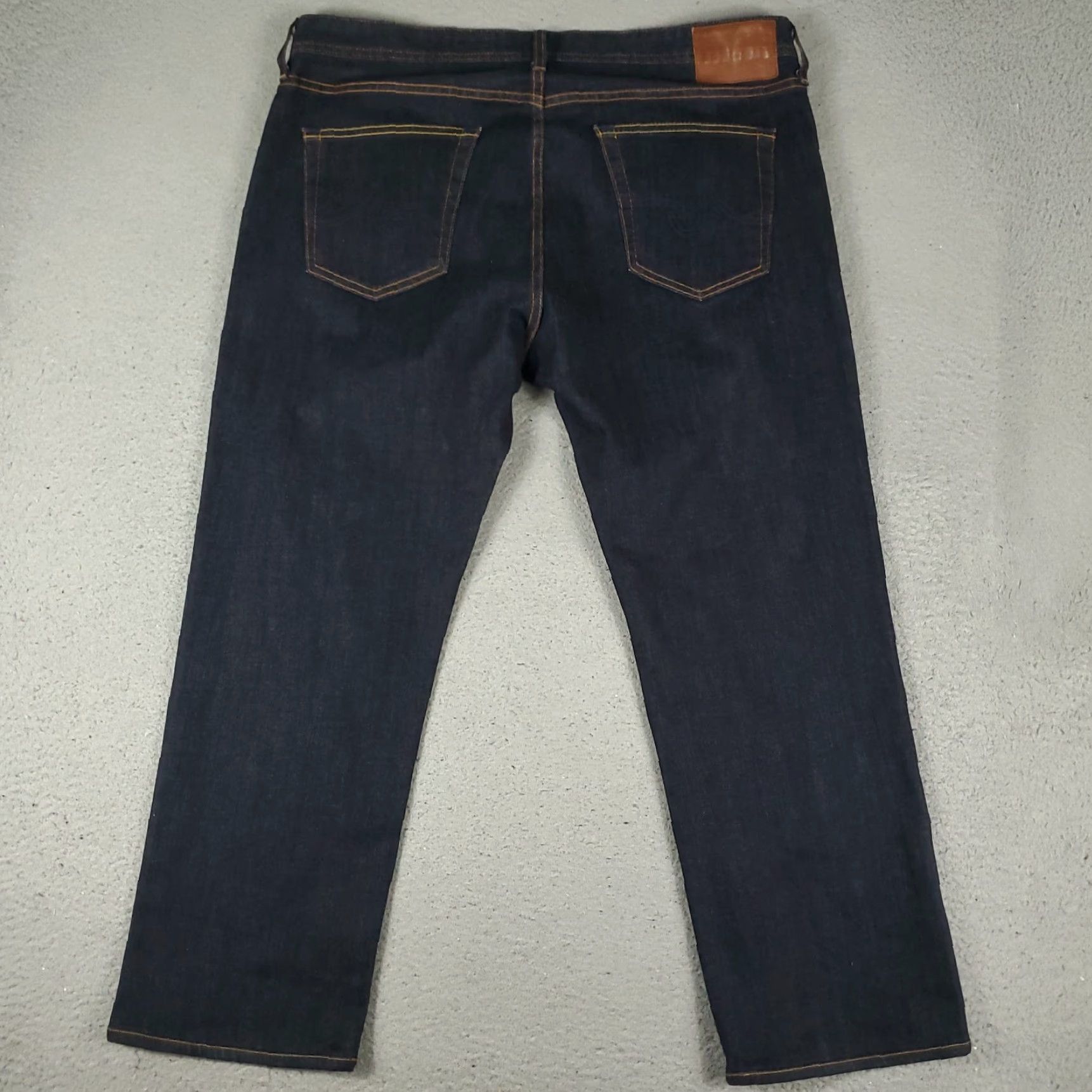 Vintage AG Adriano Goldschmied Jeans Men's 38x28 Blue The Matchbox Slim Straight Leg 5-Pocket Denim Zip Regular Mens Size US 38 / EU 54 - 7 Thumbnail