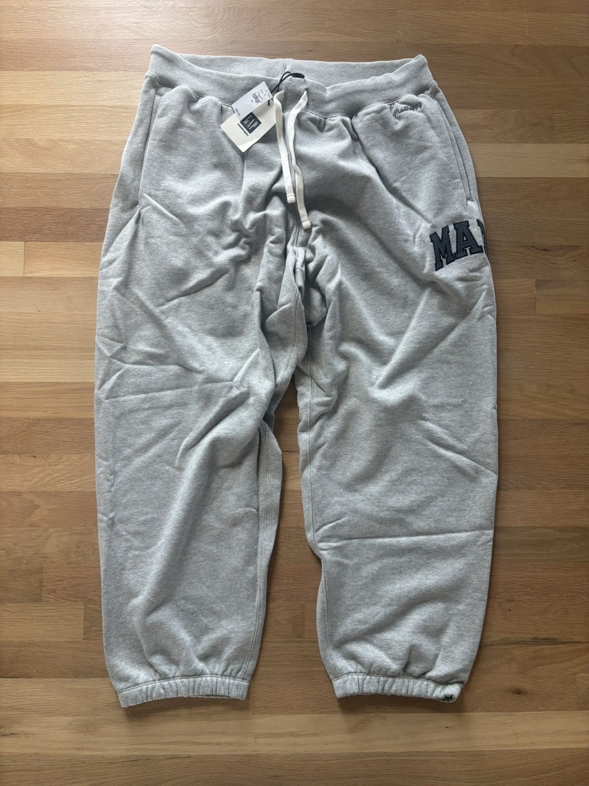 Gap × Madhappy Gap x MadHappy Mad Baggy Track Pant Grey Men's Size XL Size US 36 / EU 52 - 2 Thumbnail