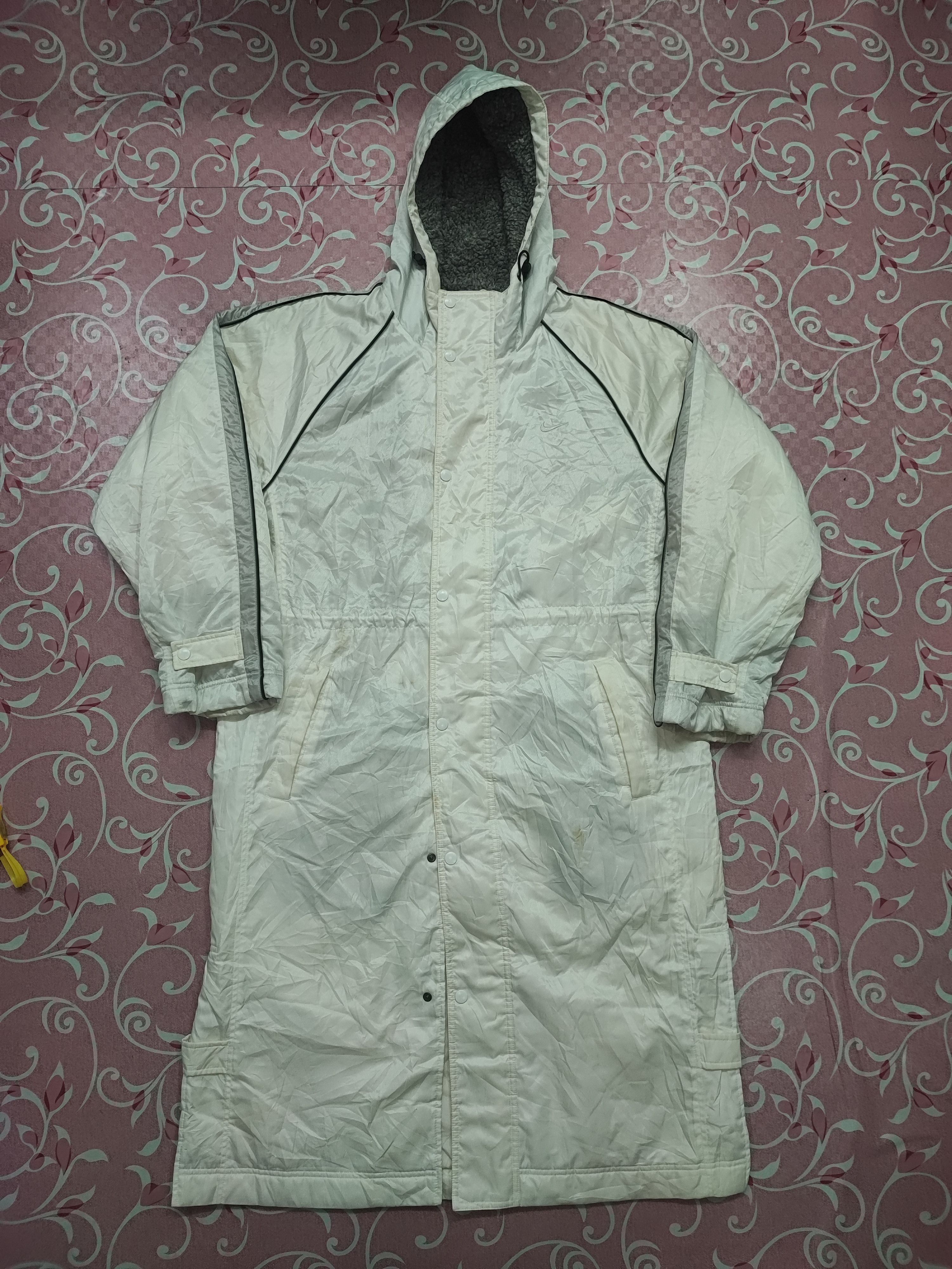 Nike × Vintage Nike Hoodie Sportswear Long Jacket Size US M / EU 48-50 / 2 - 1 Thumbnail