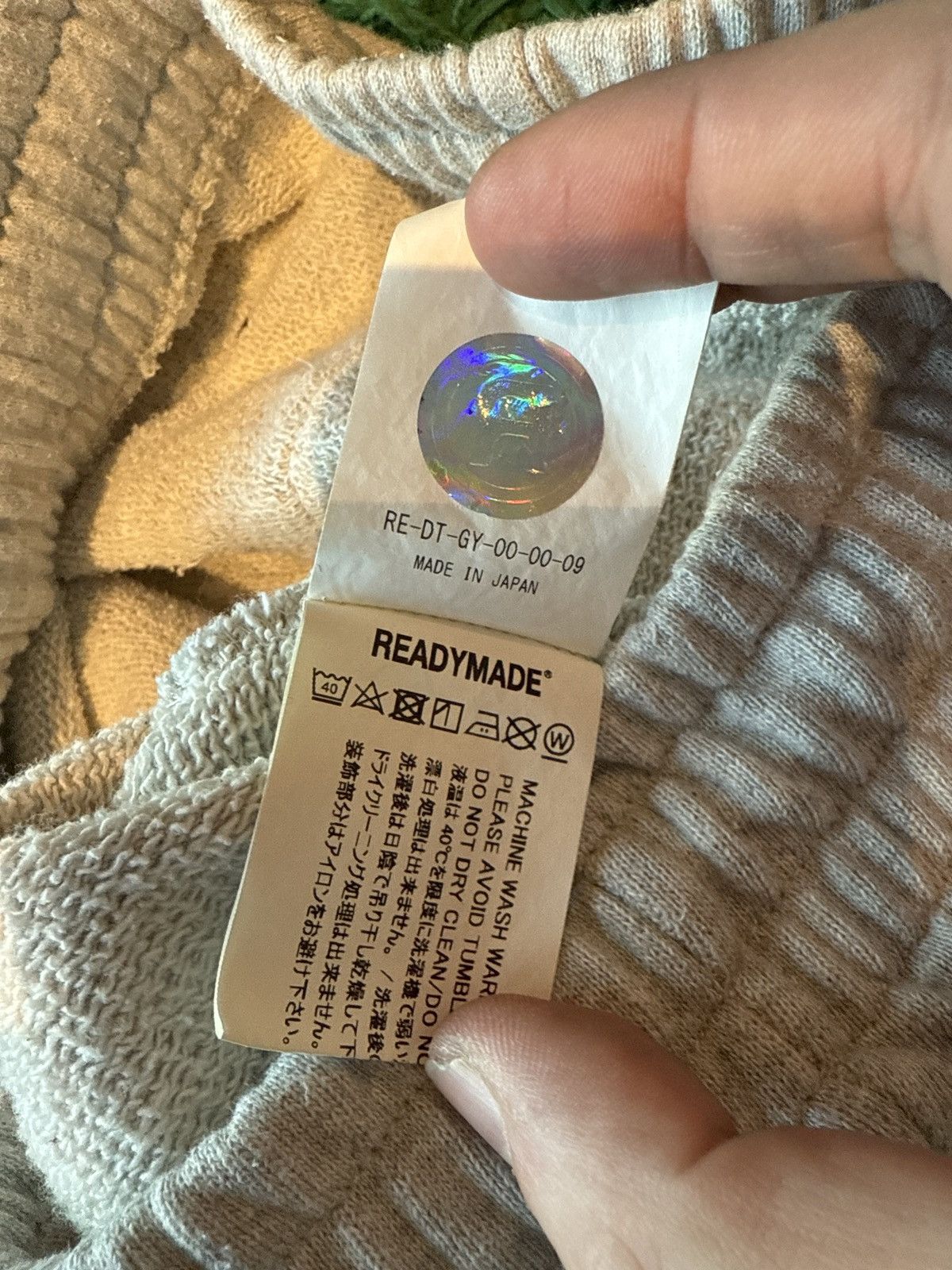 DENIM TEARS × READYMADE Denim tears readymade grey sweatpant Extra large Size US 36 / EU 52 - 4 Thumbnail