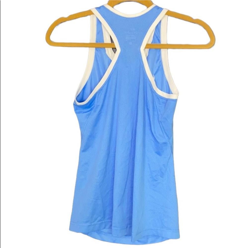Nike Nike I Dry-Fit Light Blue Jersey Small Size ONE SIZE - 2 Thumbnail
