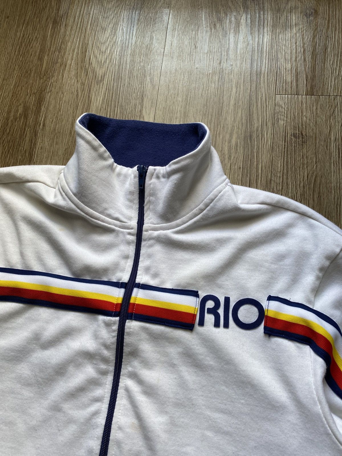 Guess Y2K Guess Rio Brazil Zip Up Track Jacket Size US XL / EU 56 / 4 - 6 Thumbnail