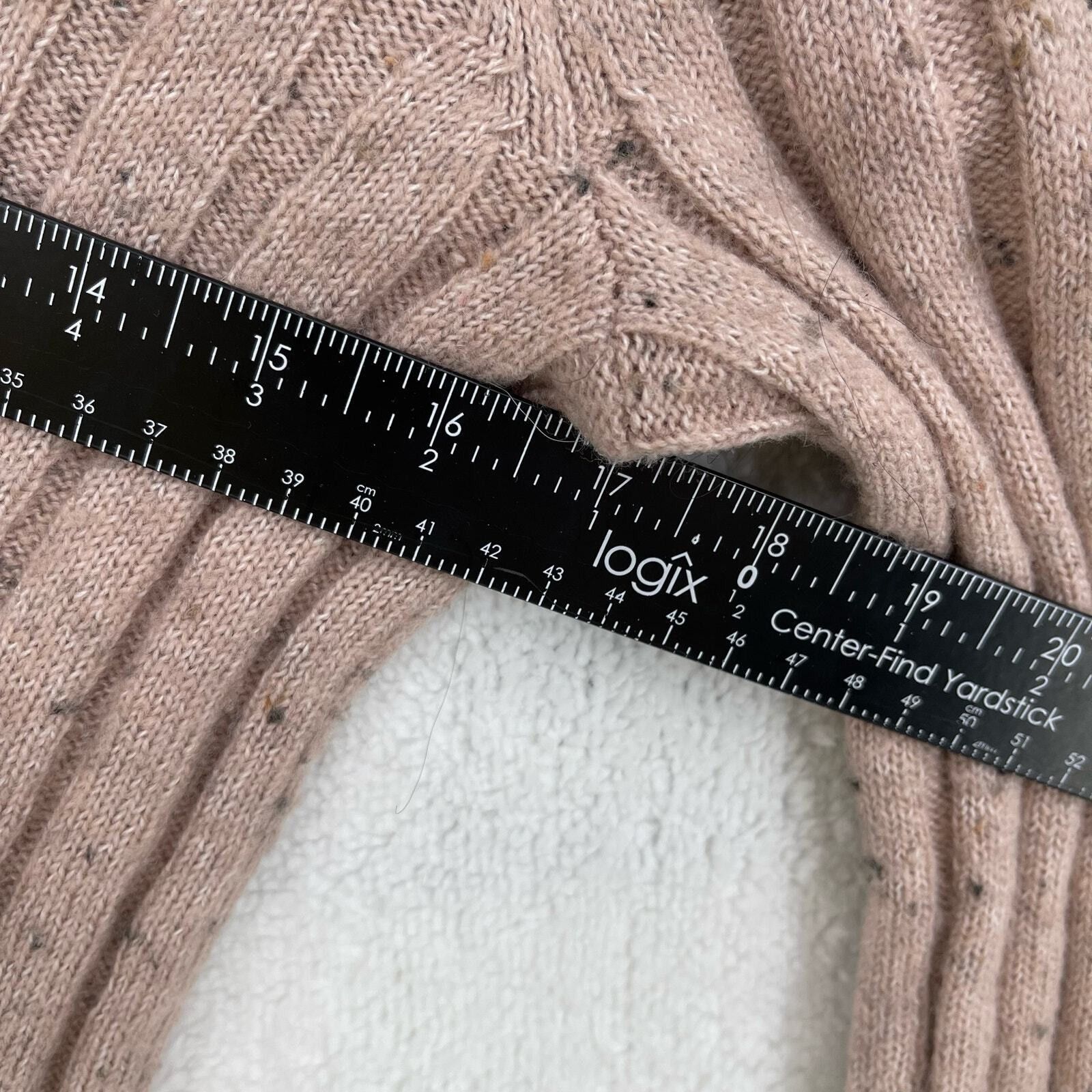 Madewell Madwell XXS Donegal Evercrest Turtleneck Knit Sand Bodycon Size XXS / US 00 / IT 34 - 2 Thumbnail