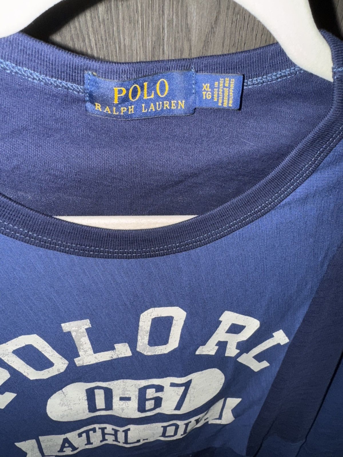 Polo Ralph Lauren Polo Ralph Lauren Patchwork Tshirt Size US XL / EU 56 / 4 - 3 Thumbnail