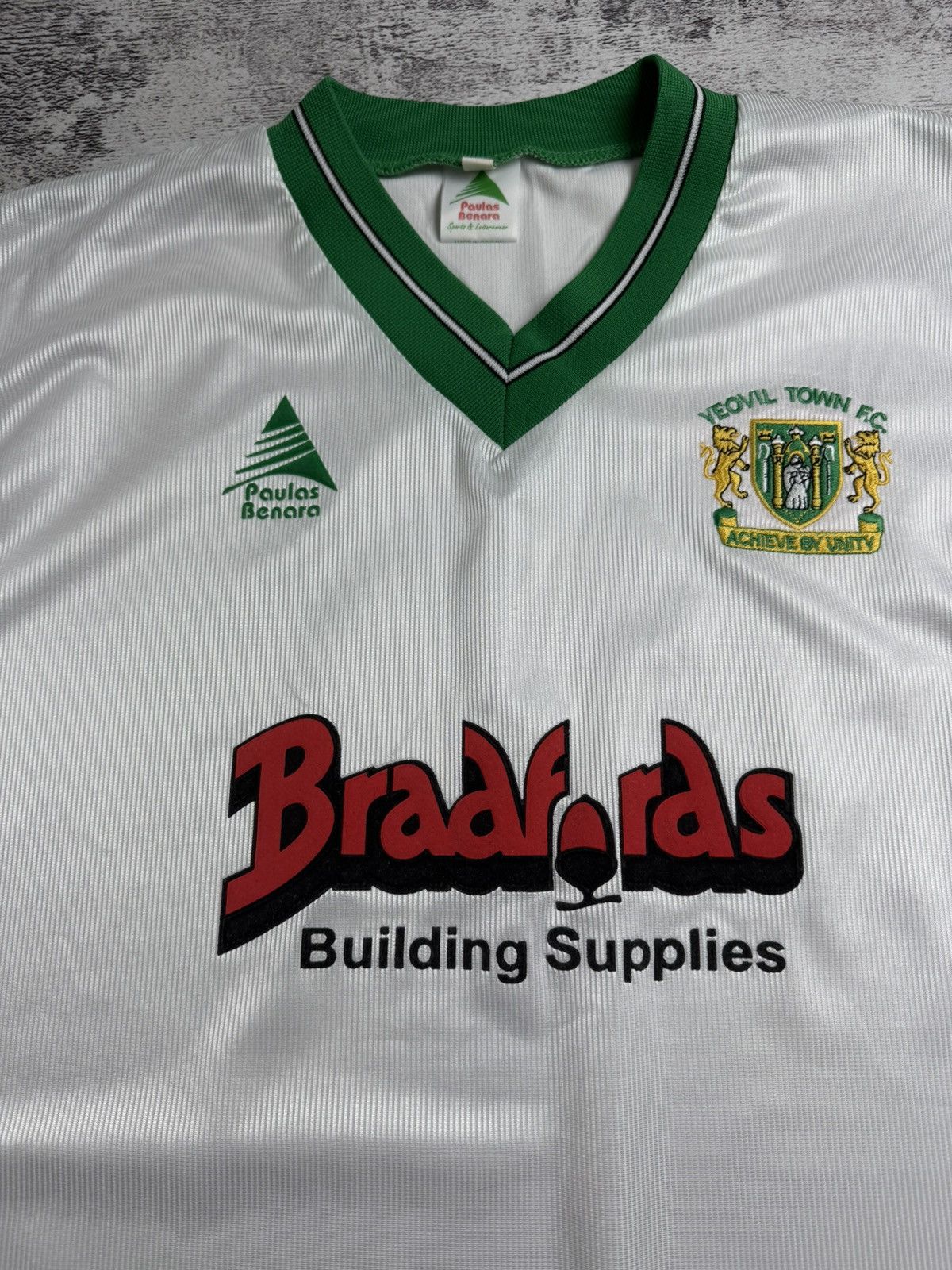 Vintage Vintage 90s Yeovil Town 2002/2003 White Football Soccer Jersey T Shirt Tee Size US L / EU 52-54 / 3 - 6 Thumbnail
